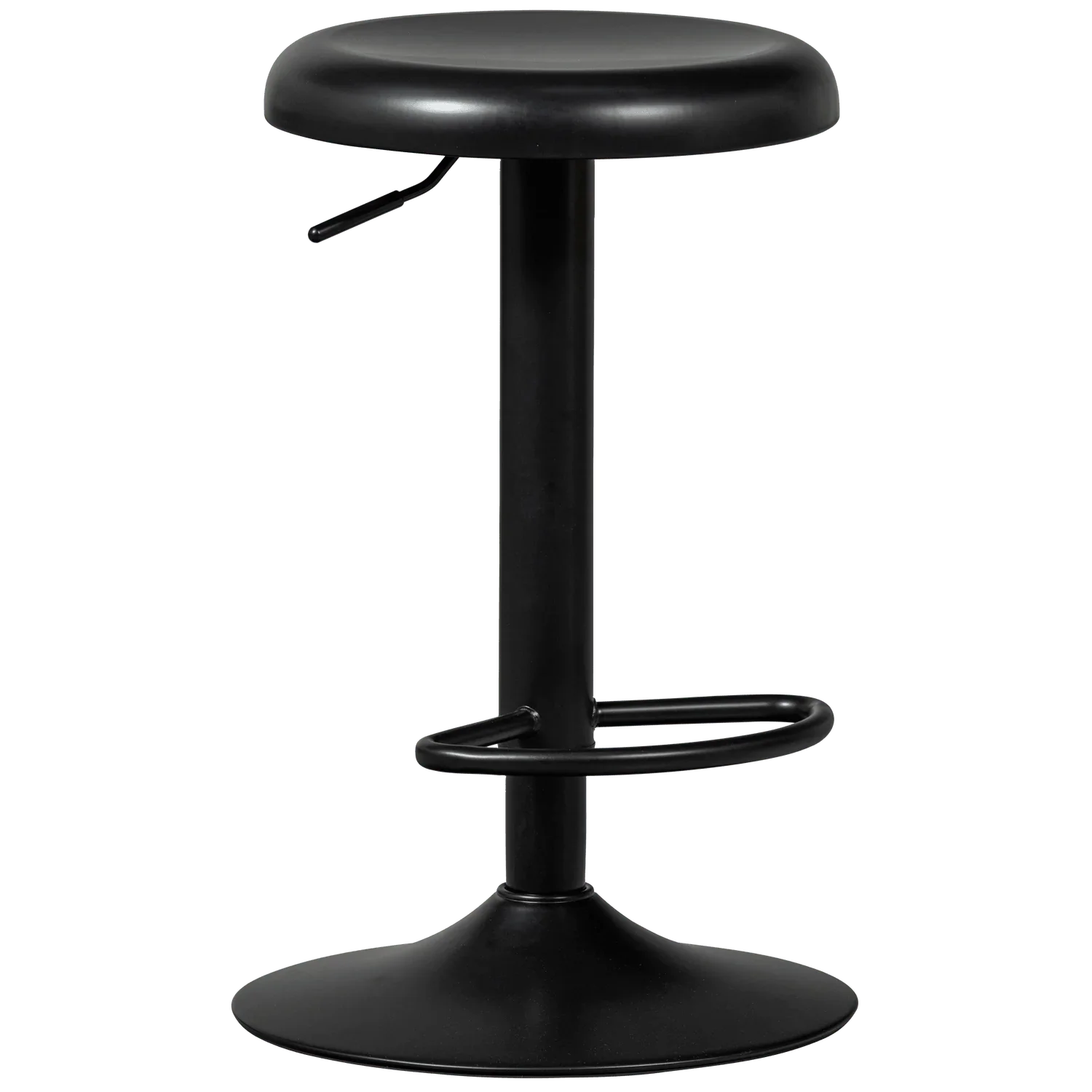 ISAAC BAR STOOL METAL BLACK - PARIS14A.RO