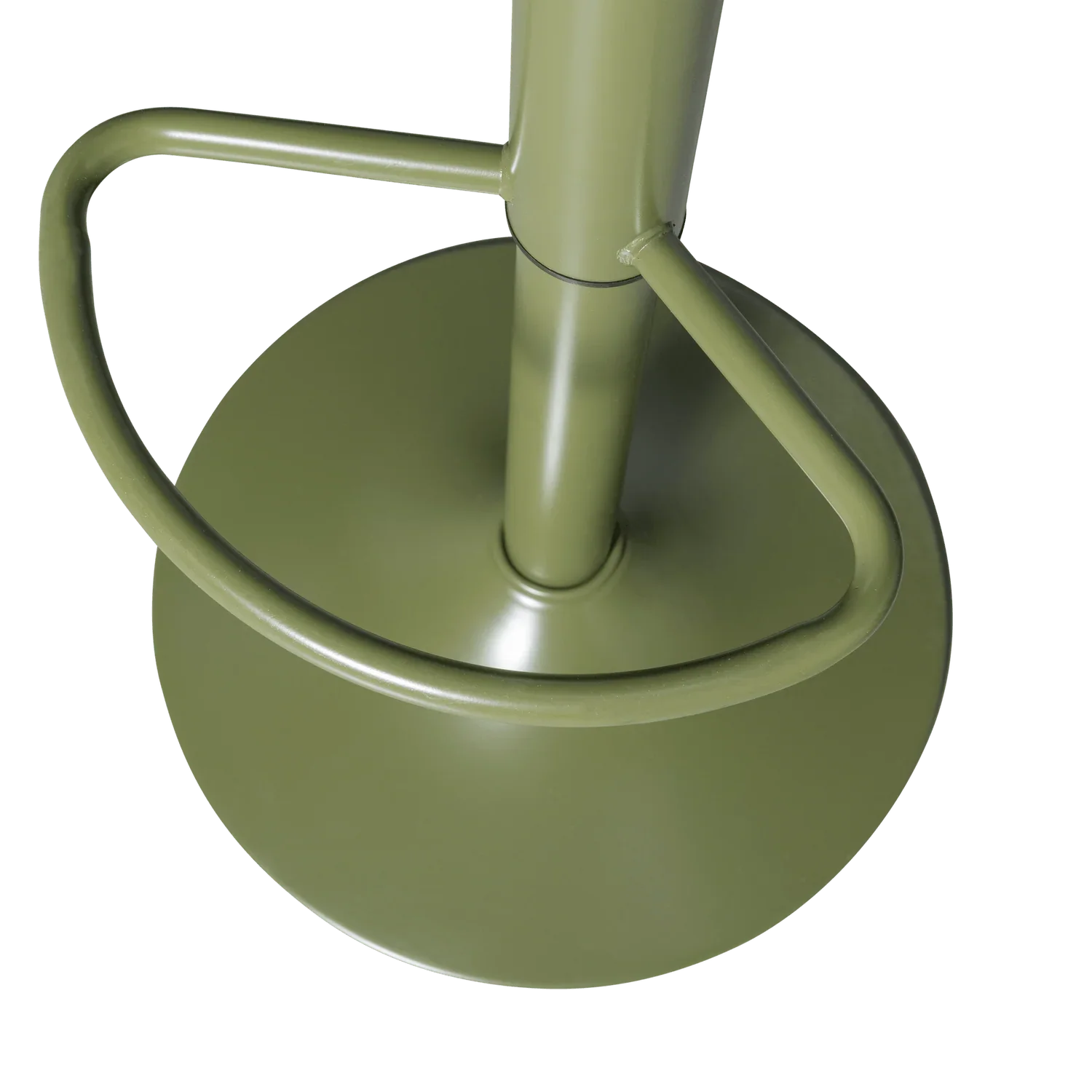 ISAAC BAR STOOL METAL WARM GREEN - PARIS14A.RO