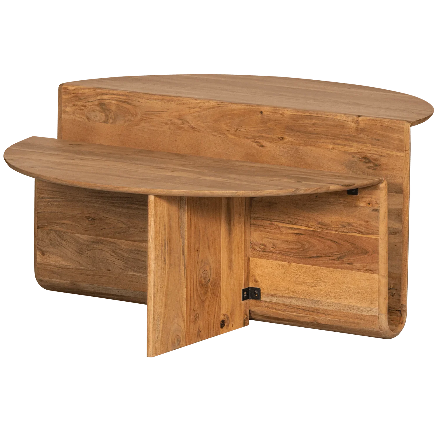 JAWS COFFEE TABLE WOOD NATURAL - PARIS14A.RO