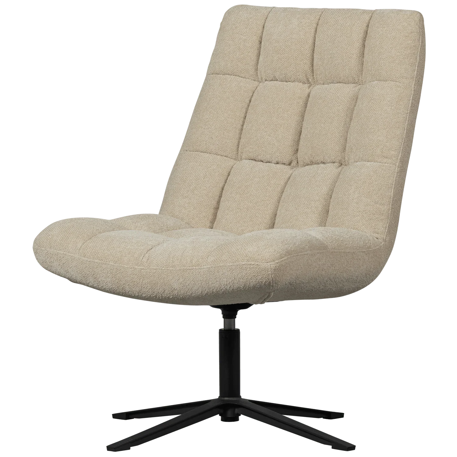 JOB SWIVEL ARMCHAIR BOUCLÉ SAND - PARIS14A.RO