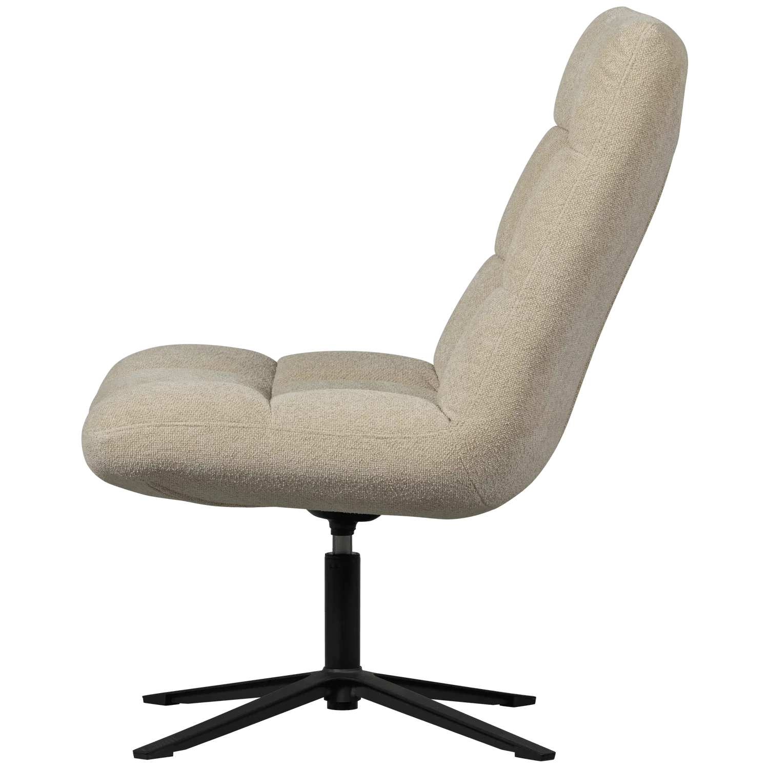 JOB SWIVEL ARMCHAIR BOUCLÉ SAND - PARIS14A.RO