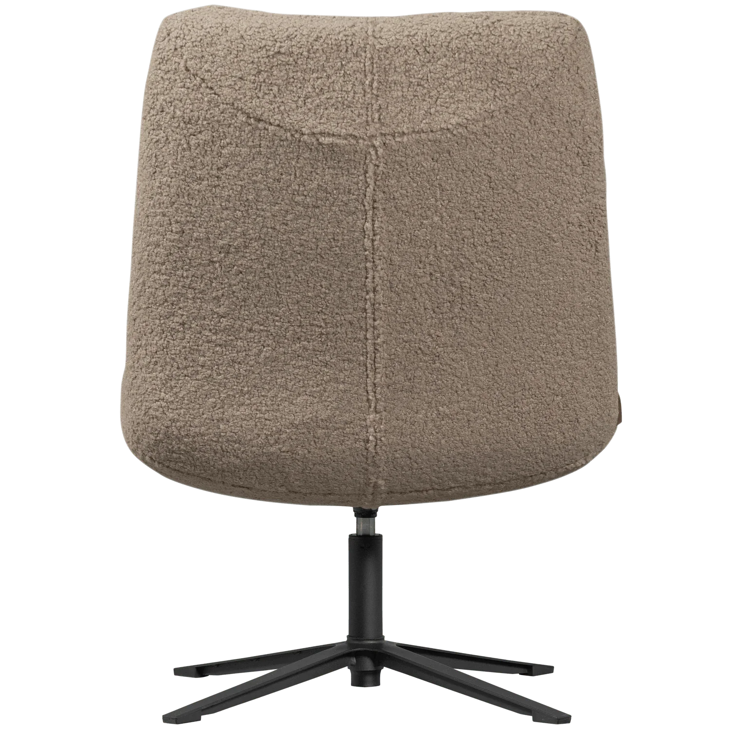 JOB SWIVEL ARMCHAIR TEDDY TAUPE - PARIS14A.RO