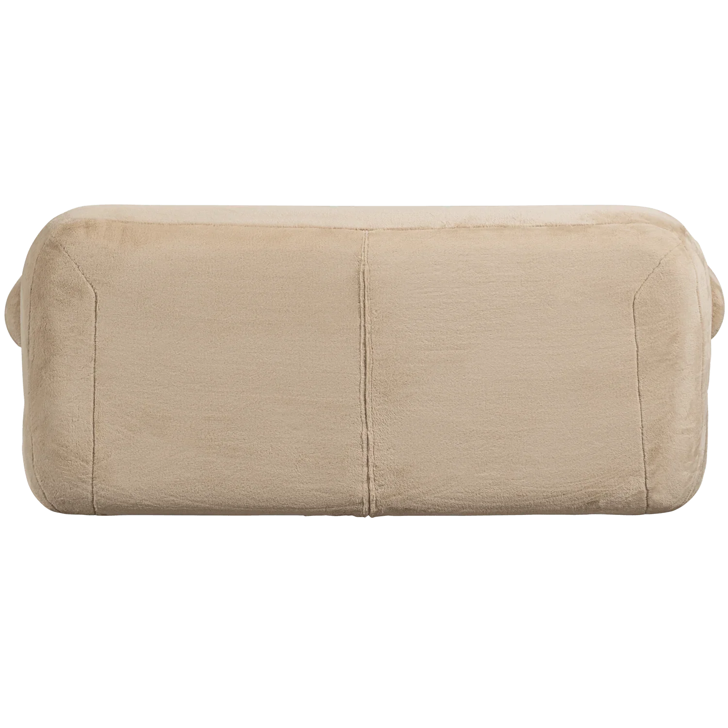 JOLIE 2-SEATER SOFA FAKE FUR NATURAL - PARIS14A.RO