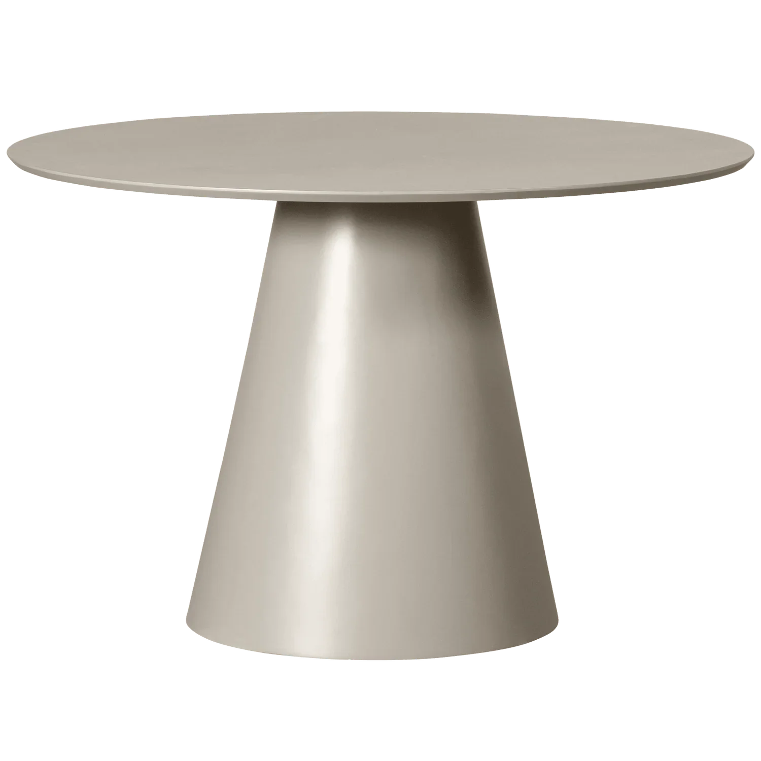 JORRE DINING TABLE MDF ANTIQUE BEIGE Ø120CM - PARIS14A.RO