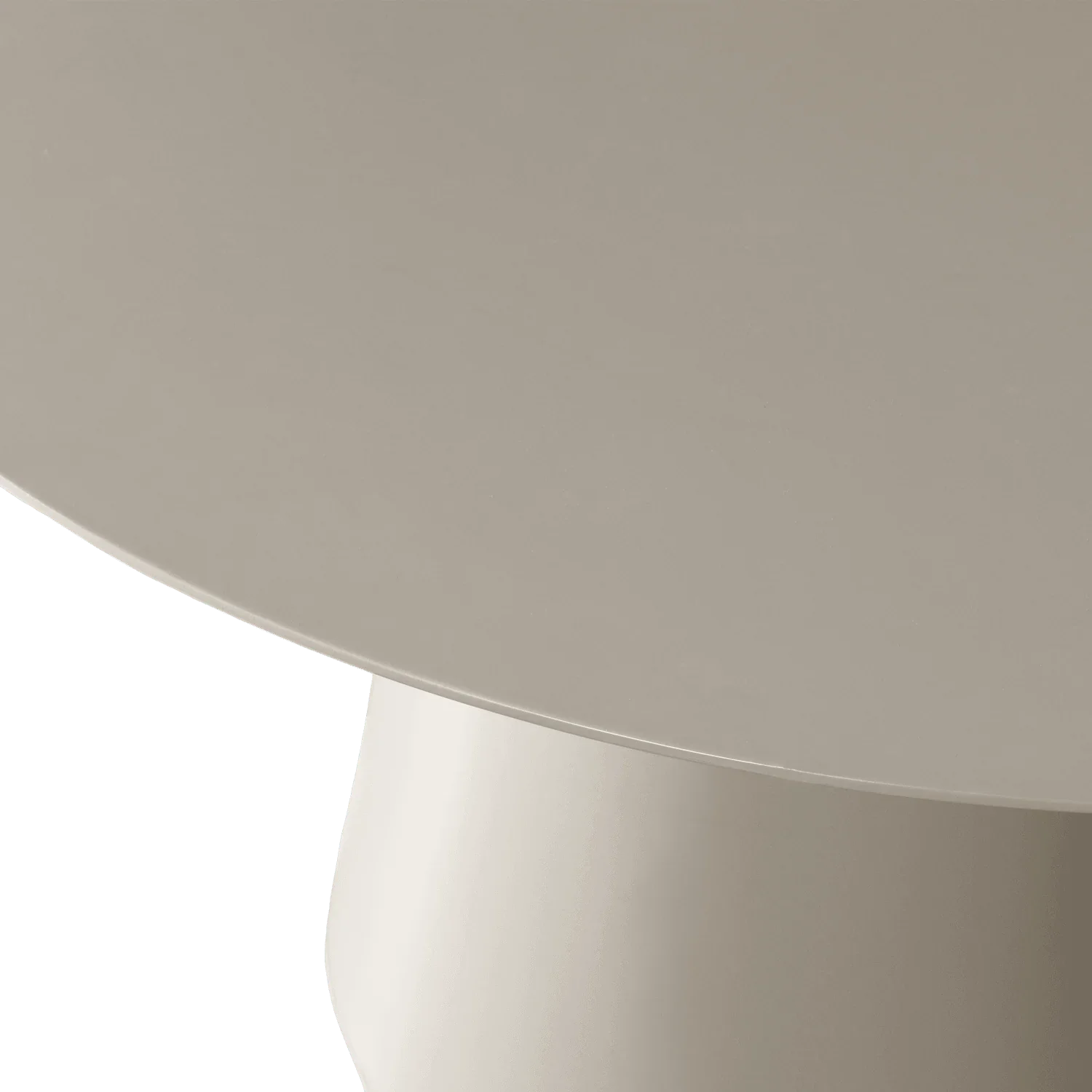 JORRE DINING TABLE MDF ANTIQUE BEIGE Ø120CM - PARIS14A.RO