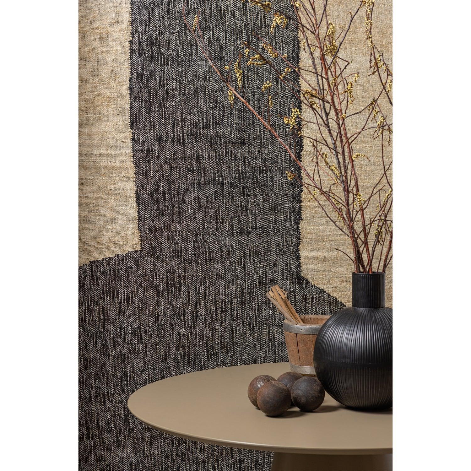 JORRE DINING TABLE MDF MILITARY BROWN Ø120CM - PARIS14A.RO