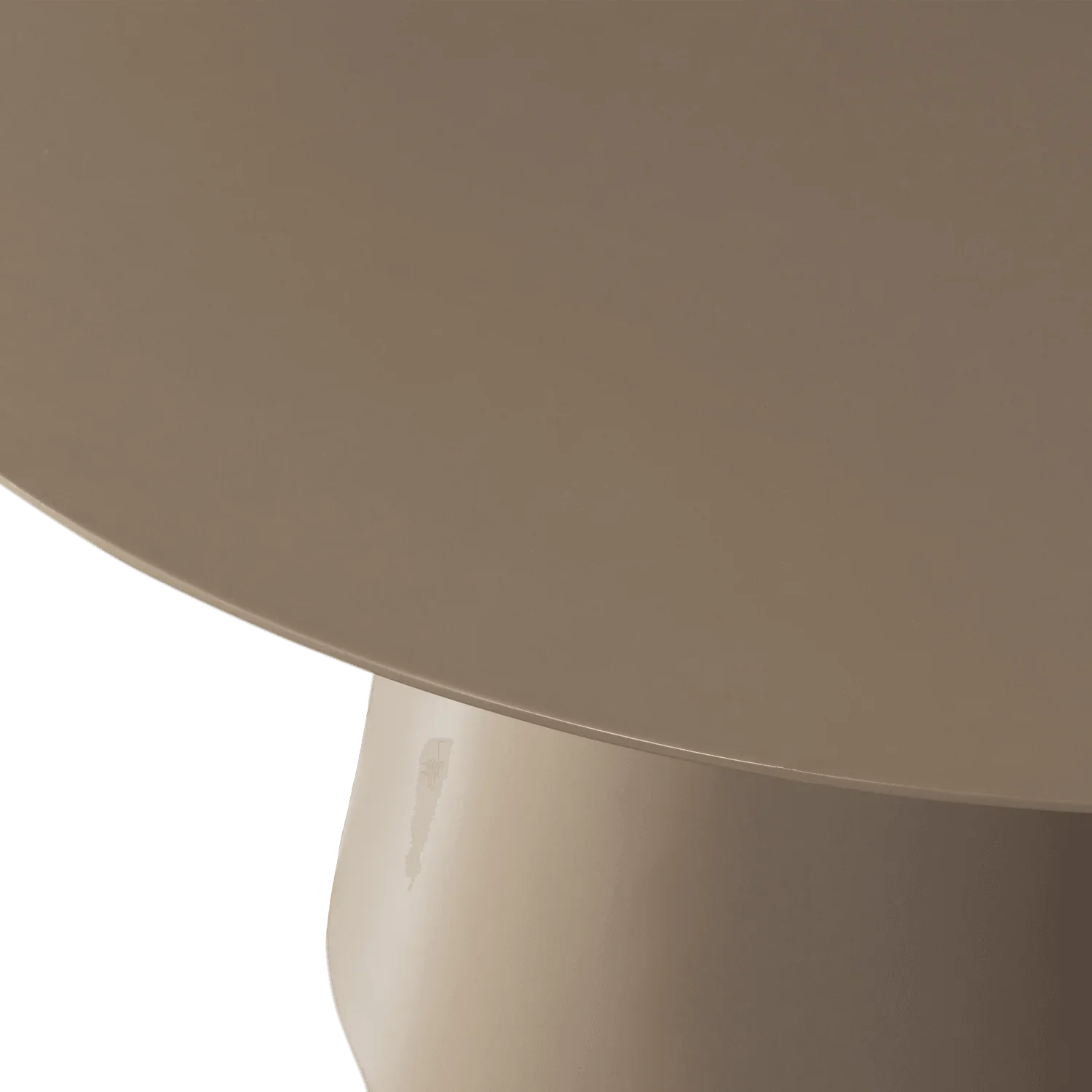 JORRE DINING TABLE MDF MILITARY BROWN Ø120CM - PARIS14A.RO