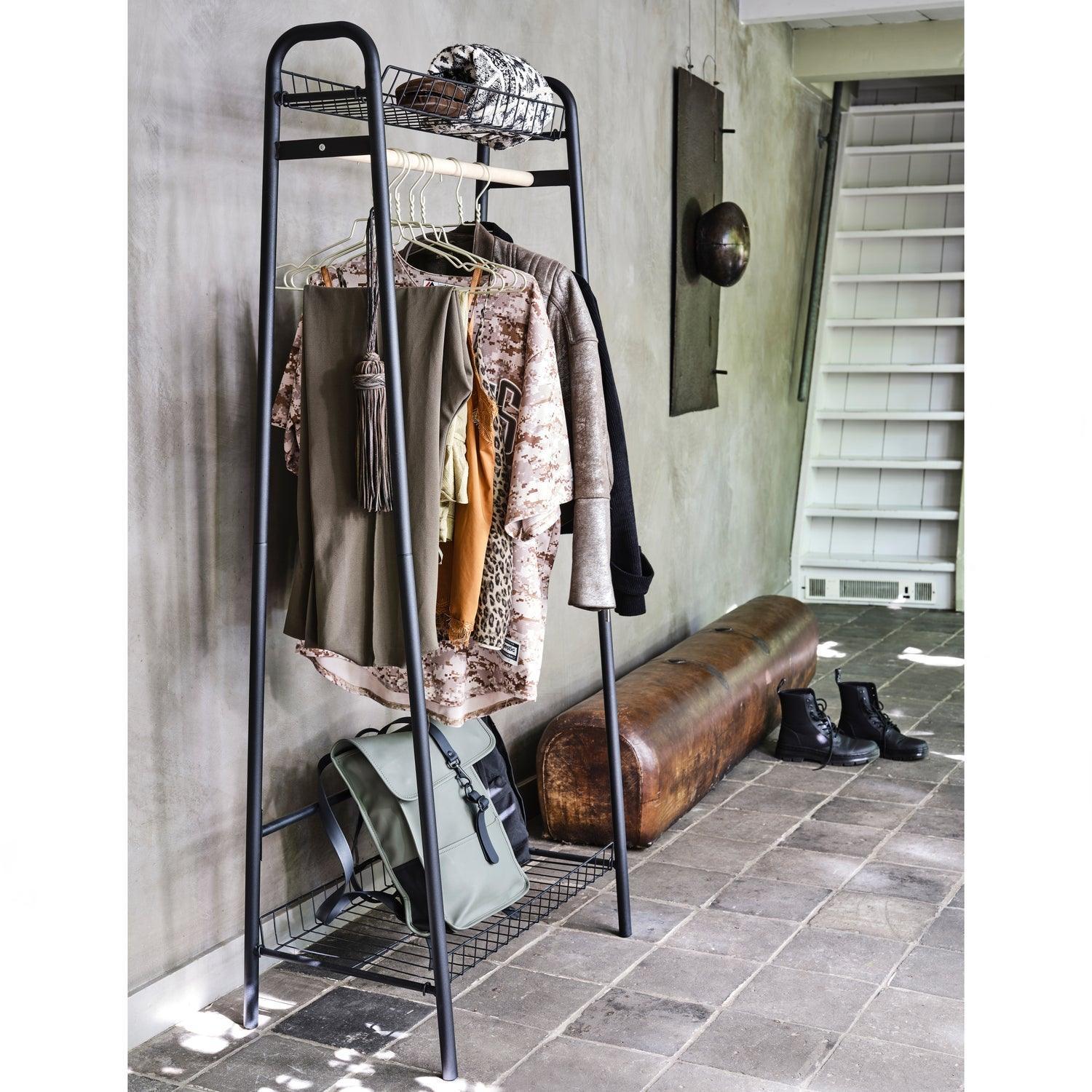 JOVI CLOTHES RACK METAL BLACK - PARIS14A.RO