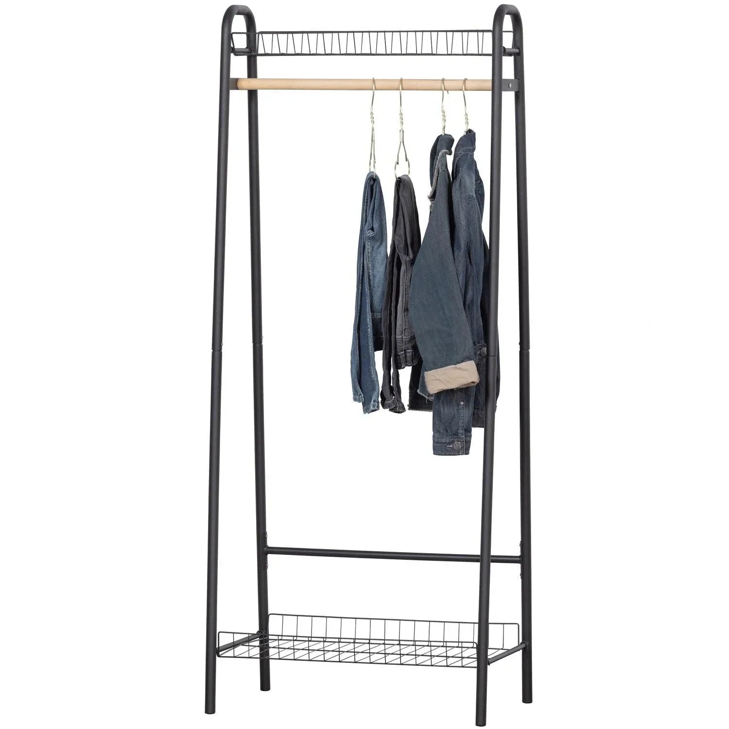 JOVI CLOTHES RACK METAL BLACK - PARIS14A.RO