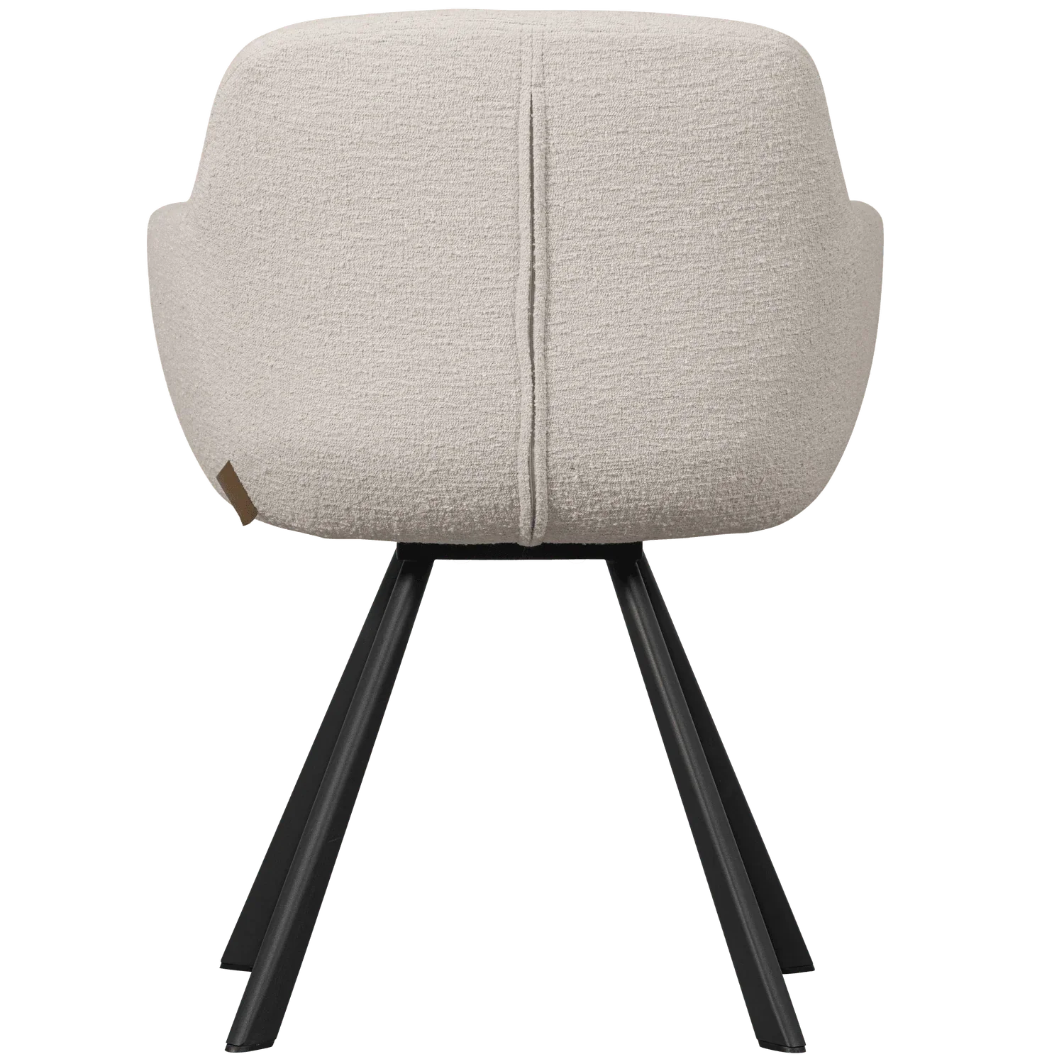 JUNO DINING CHAIR BOUCLÉ NATURAL - PARIS14A.RO