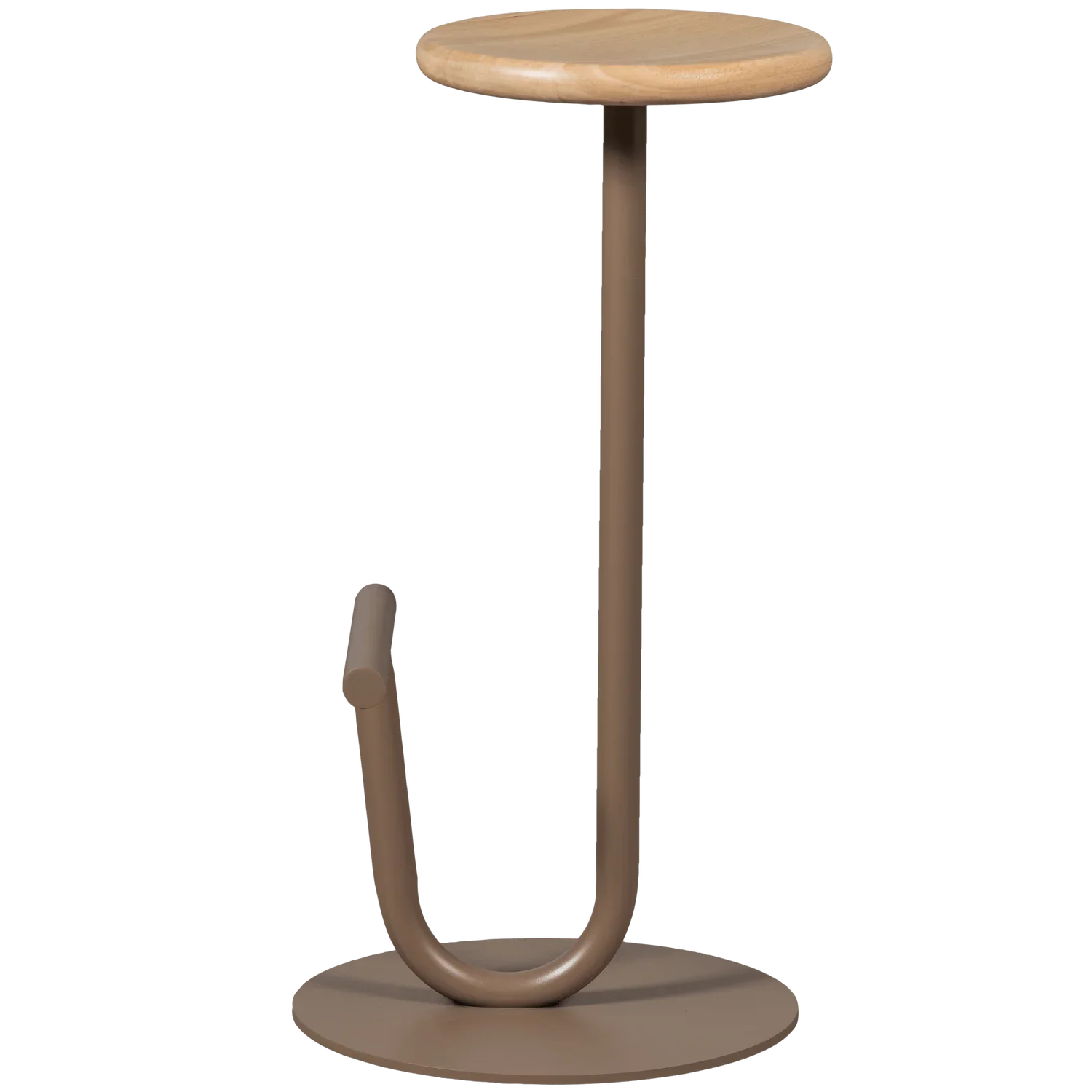 KIMO BAR STOOL METAL/WOOD COPPER - PARIS14A.RO