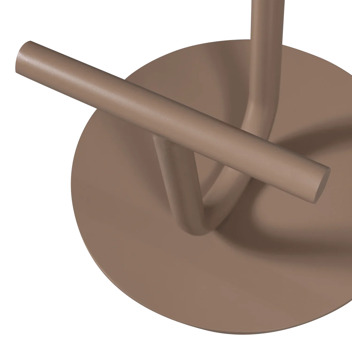 KIMO BAR STOOL METAL/WOOD COPPER - PARIS14A.RO