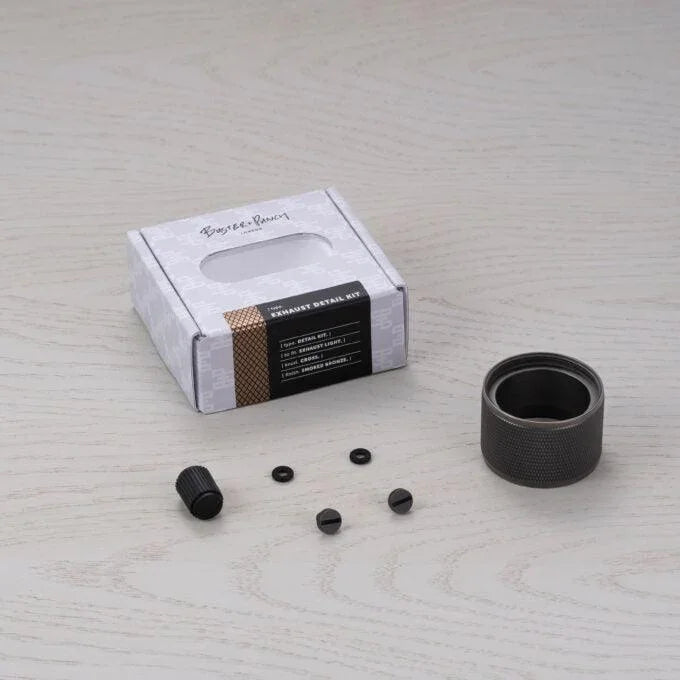 Kit detalii metalice pentru reflectorul Exhaust CROSS - Buster & Punch - PARIS14A.RO