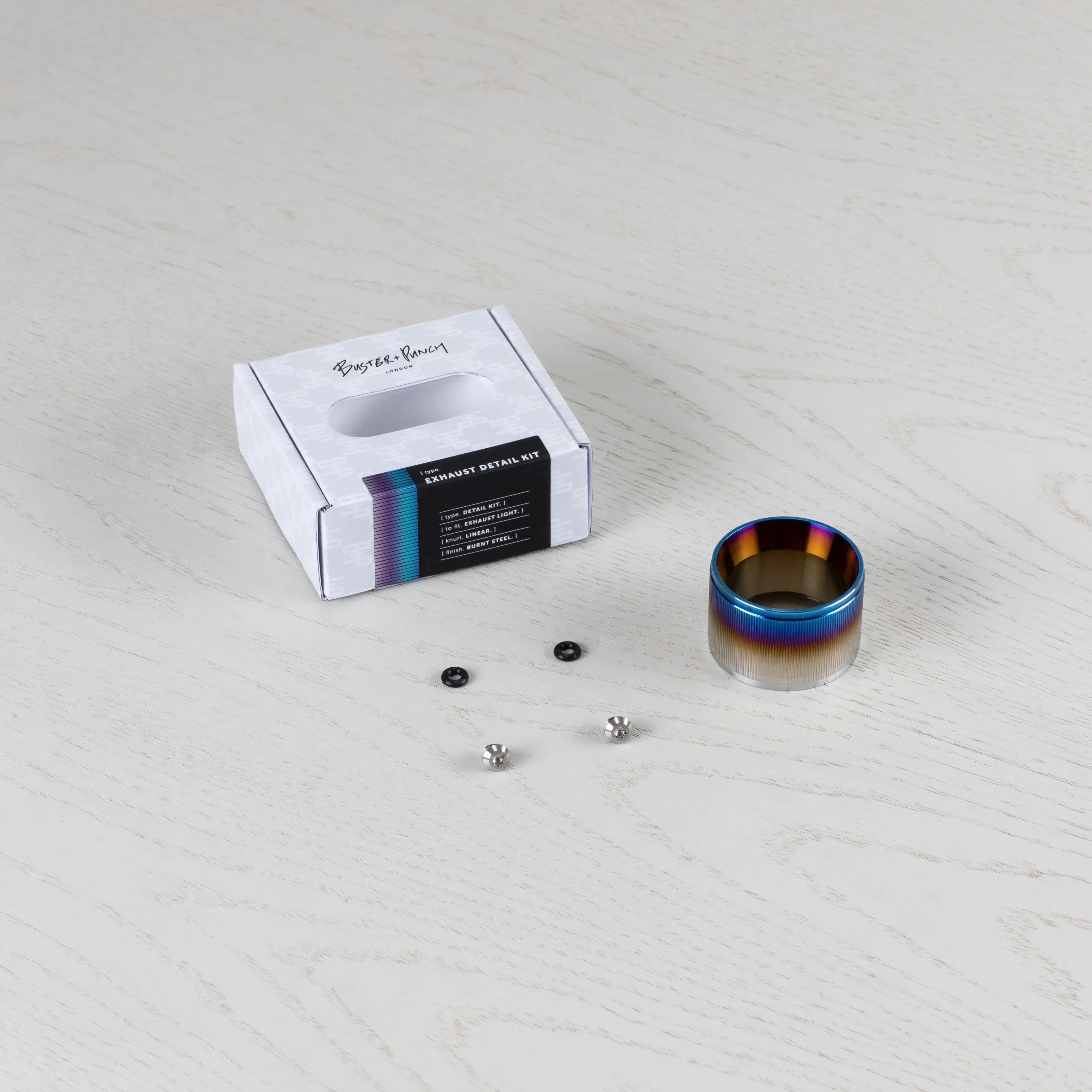 Kit detalii metalice pentru reflectorul Exhaust LINEAR - Buster & Punch - PARIS14A.RO