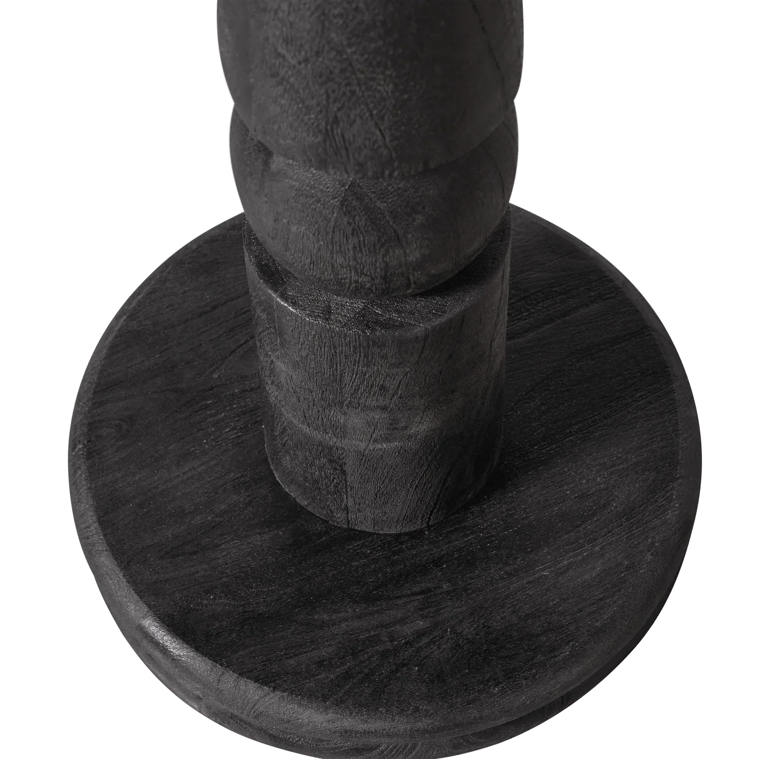 KOLBY BAR TABLE/HIGH DINING TABLE MANGO WOOD BLACK - PARIS14A.RO