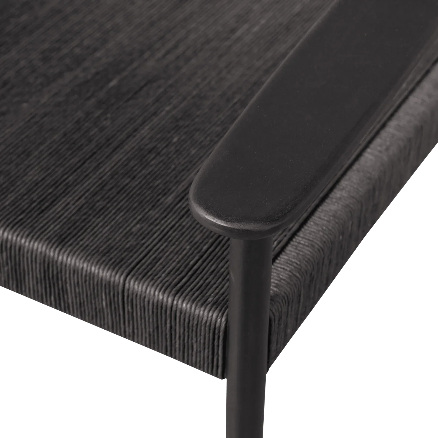 LAEL ARMCHAIR MANGO WOOD/CORD BLACK - PARIS14A.RO