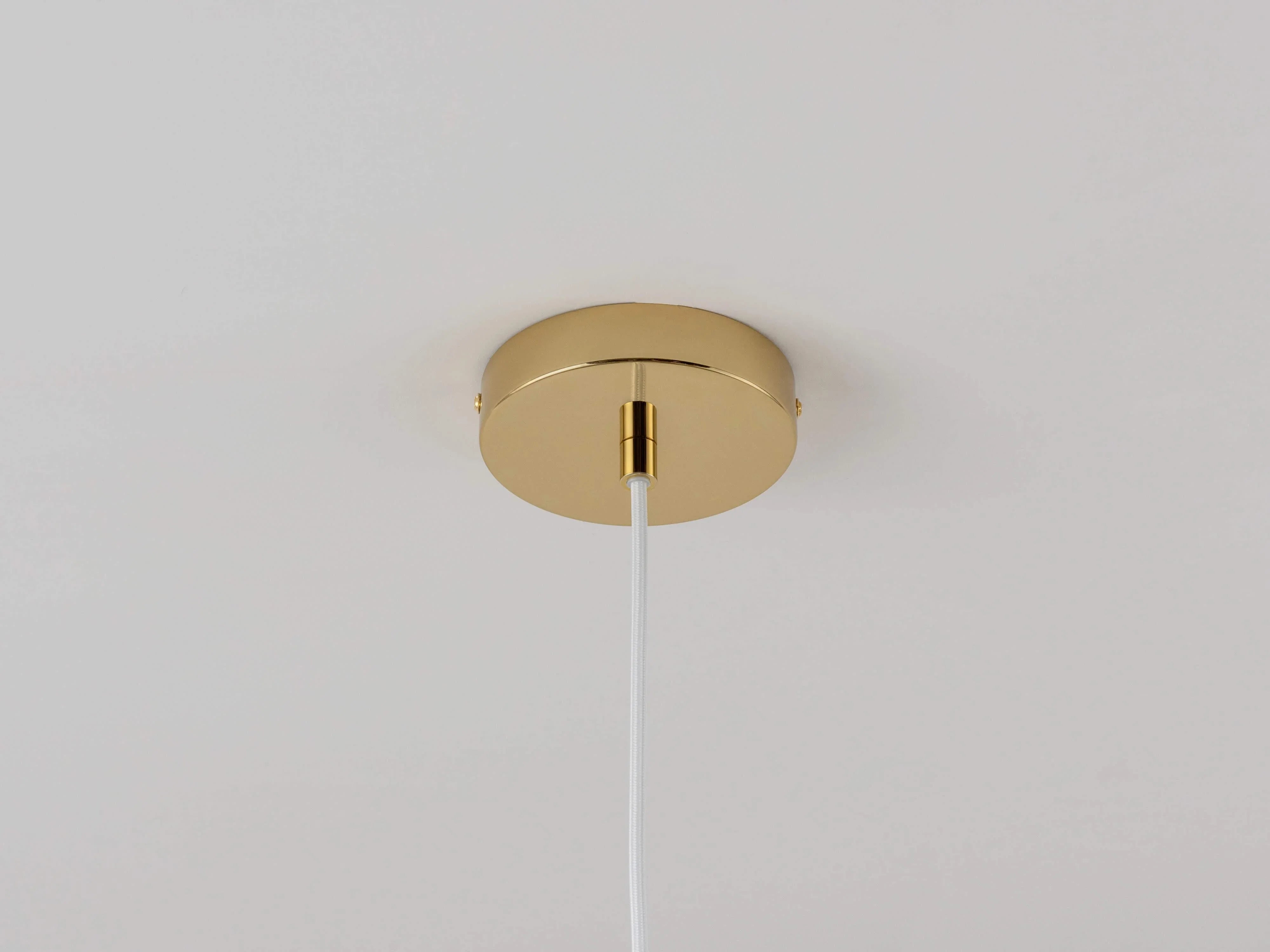 Lampă cu pandantiv din sticlă cu flori albe - PARIS14A.RO