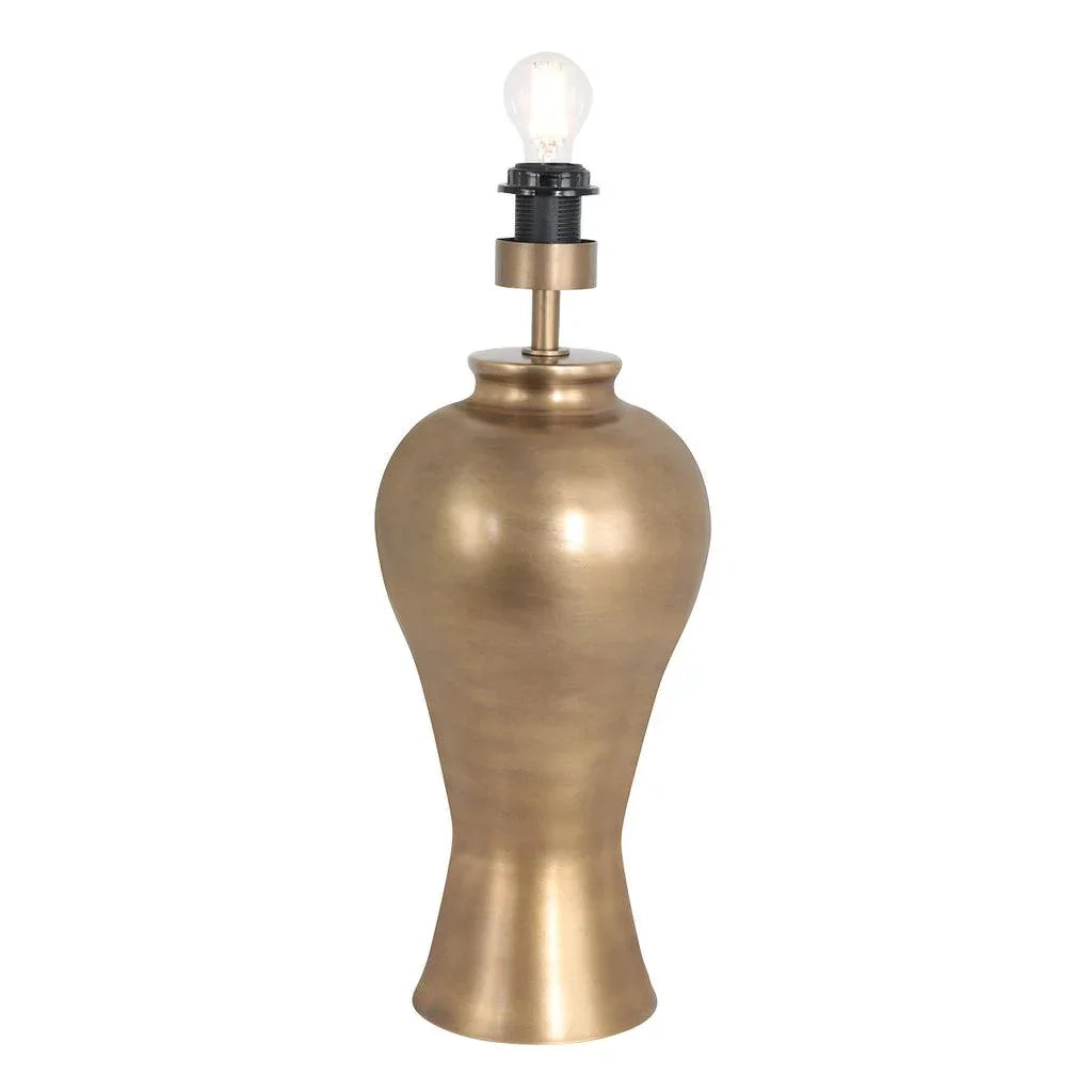 Lampă de masă Brass 3308BR+K1068VS Bronz-Velvet Verde - PARIS14A.RO