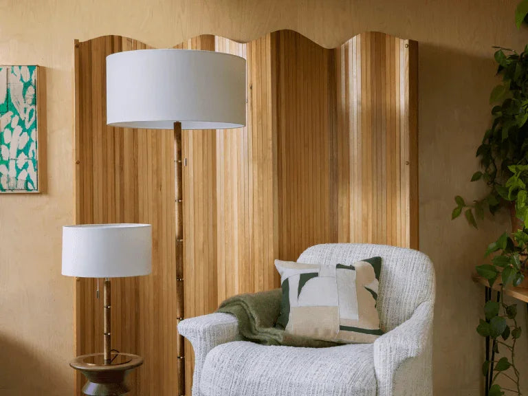 Lampă de masă cu discuri din alamă - PARIS14A.RO