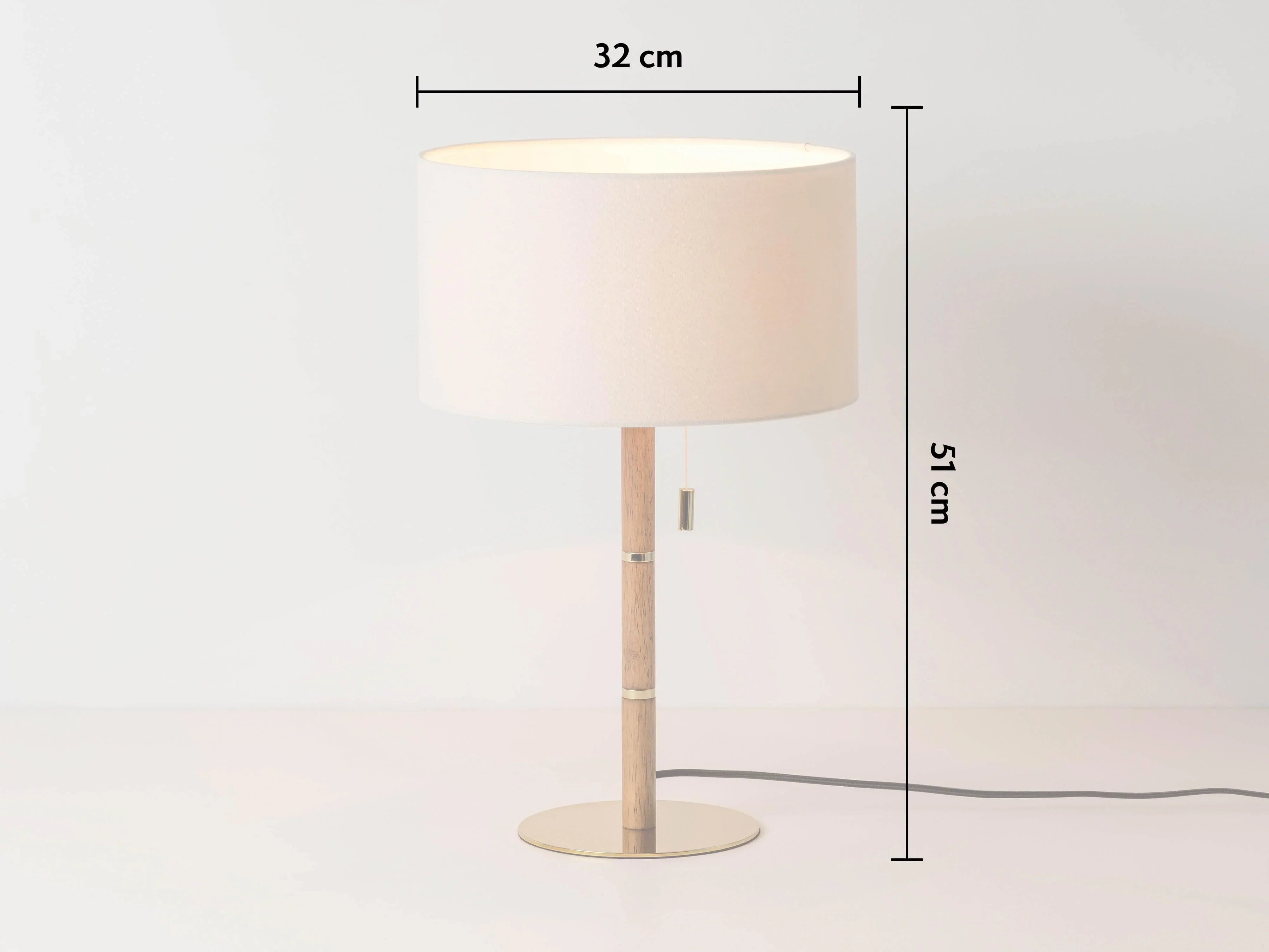 Lampă de masă cu discuri din alamă - PARIS14A.RO