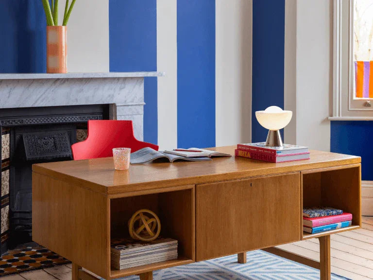 Lampă de masă cu dom din alamă - PARIS14A.RO