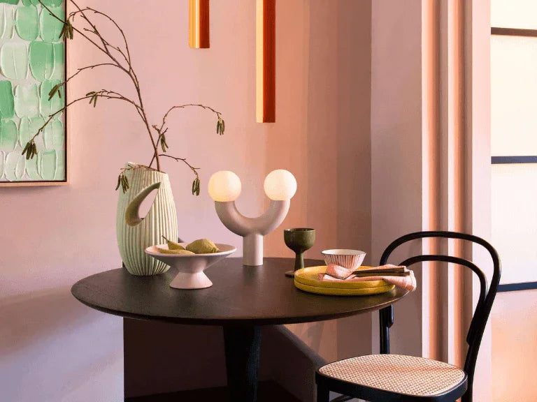 Lampă de masă cu tub de nisip - PARIS14A.RO