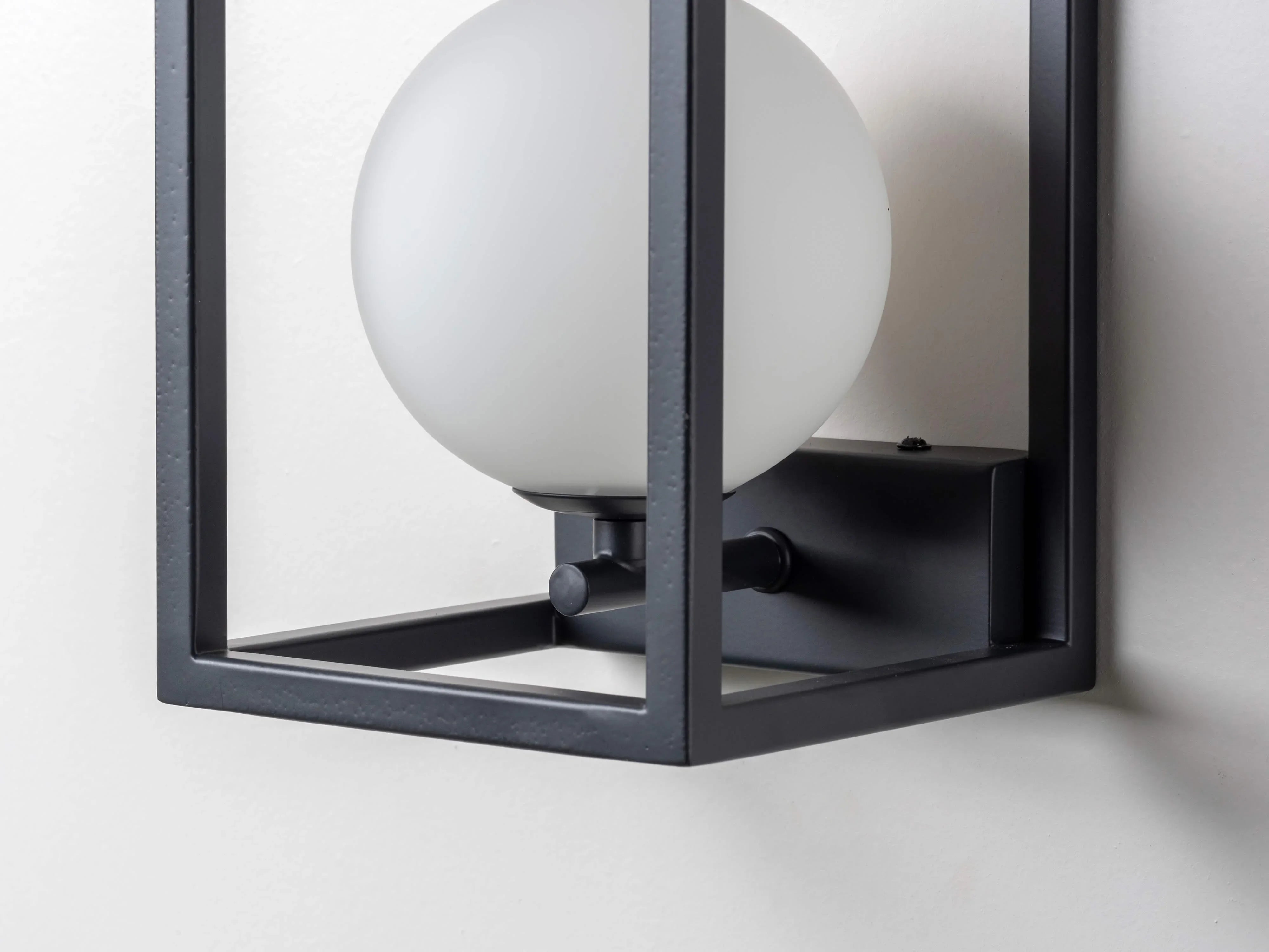 Lampă de perete cu lanternă gri cărbune - PARIS14A.RO