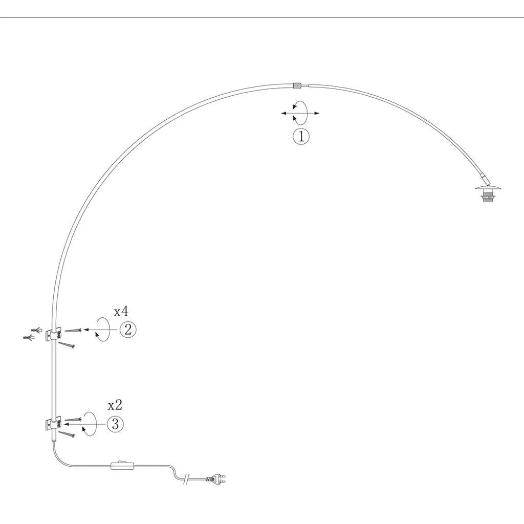 Lampă de perete Sparkled Light 1481ST+K1068GS, oțel-velur argintiu - PARIS14A.RO