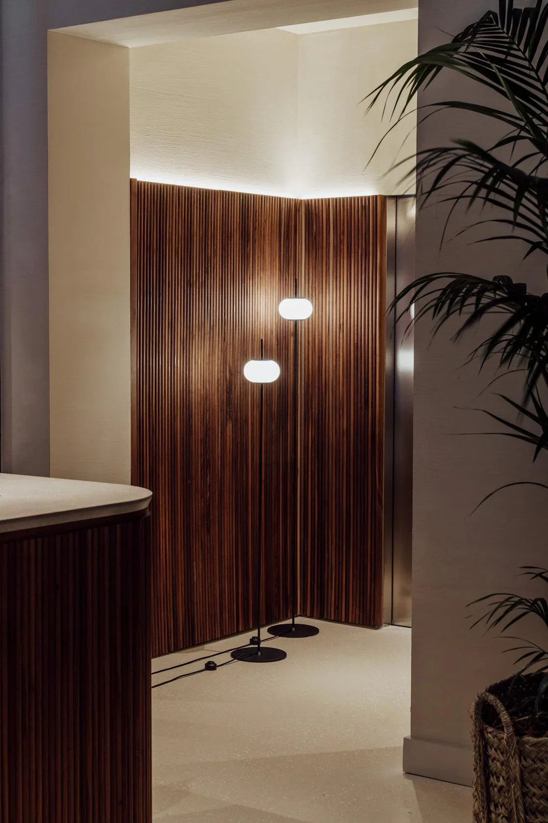 Lampa de podea Astros, 2 x G9 H. 135 cm, negru texturat - PARIS14A.RO