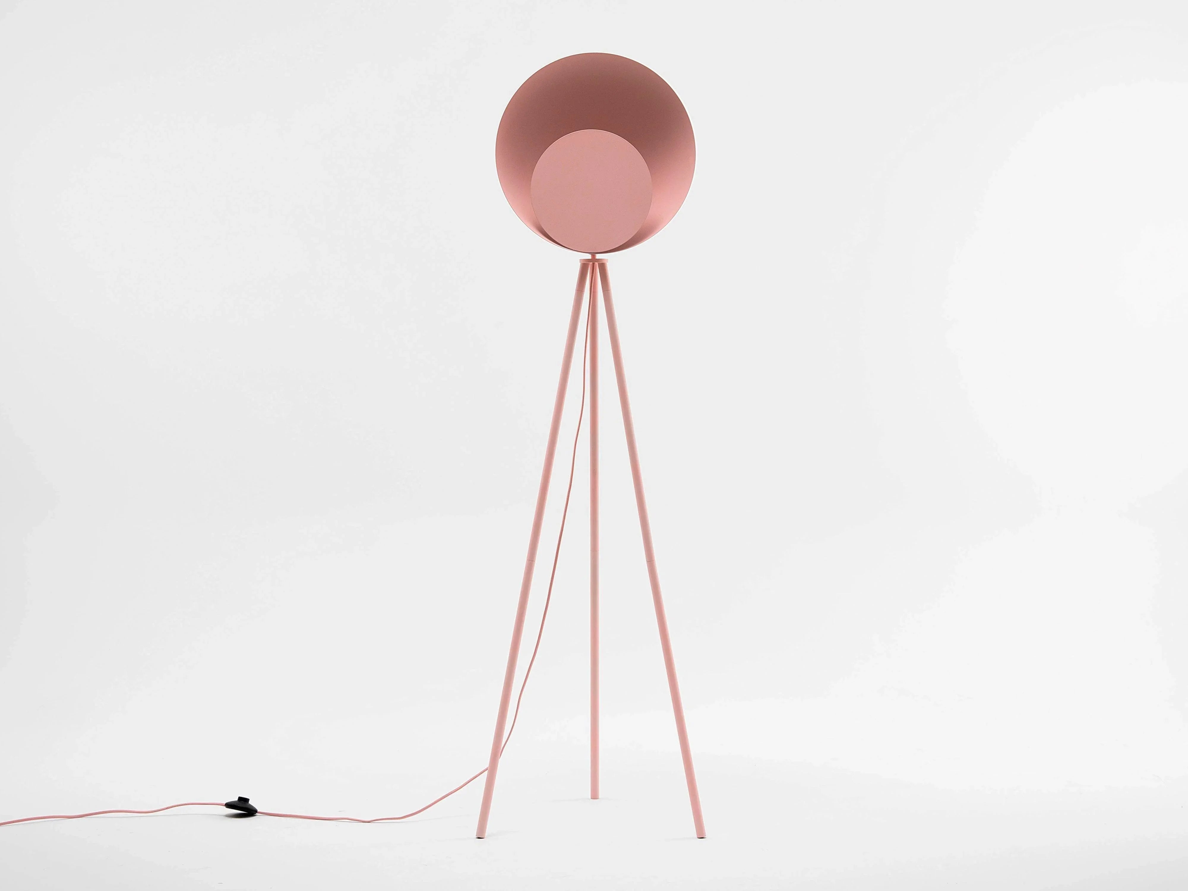 Lampă de podea cu difuzor Blossom roz - PARIS14A.RO