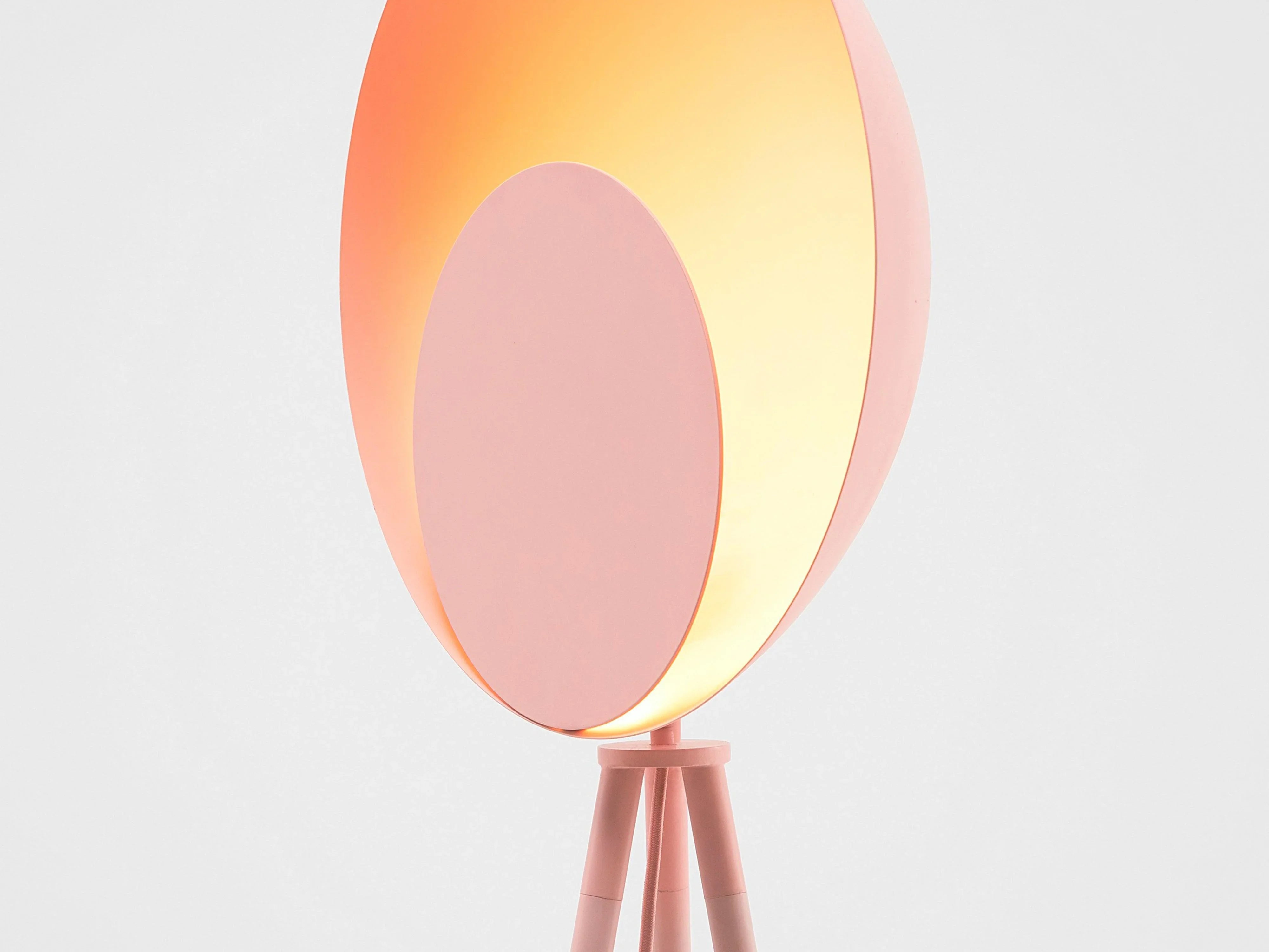 Lampă de podea cu difuzor Blossom roz - PARIS14A.RO