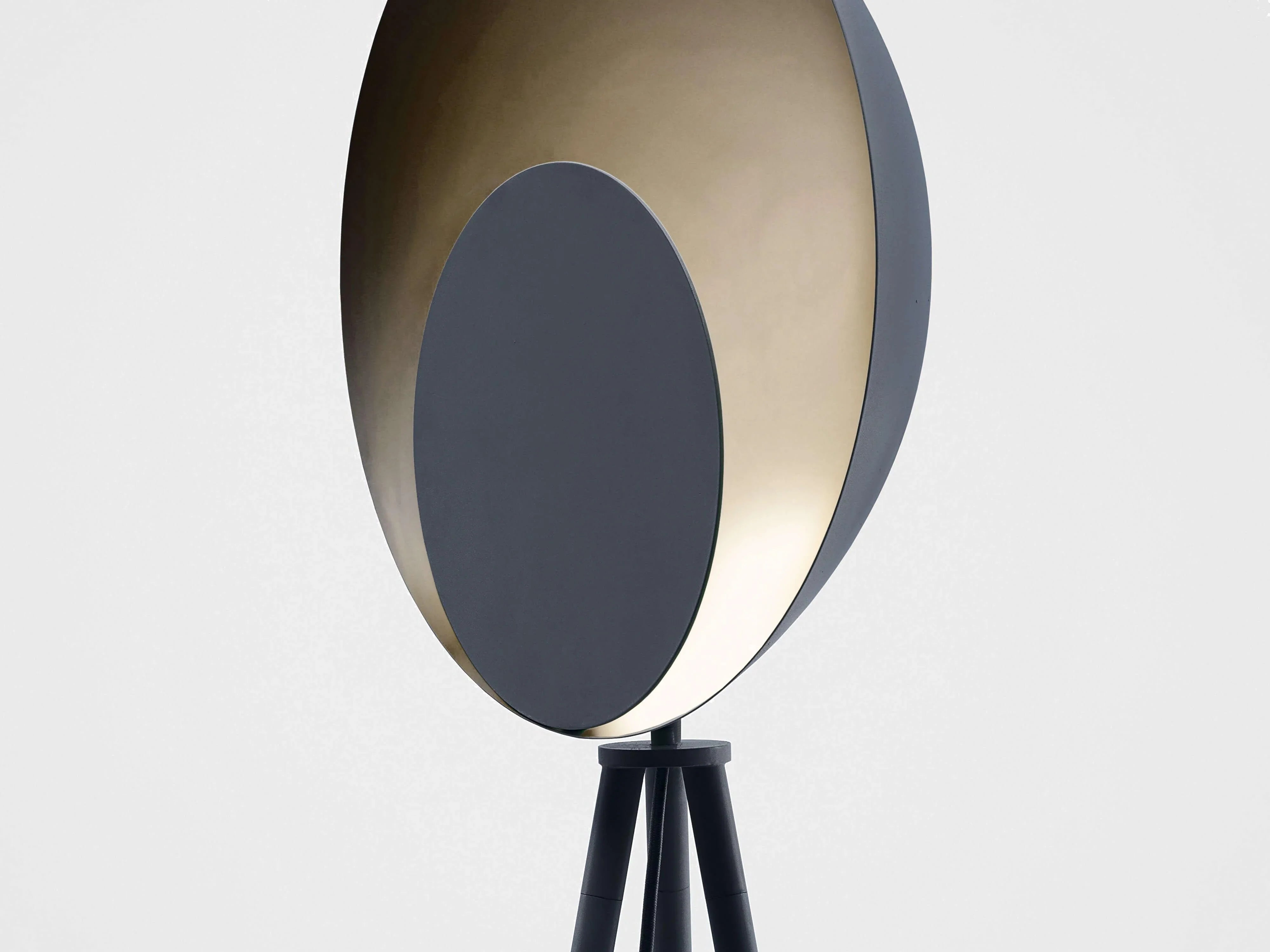 Lampă de podea cu difuzor gri cărbune - PARIS14A.RO