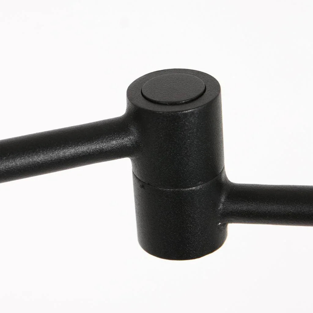 Lampă de podea Stang 7192ZW Negru + Abajur Velur Albastru - PARIS14A.RO