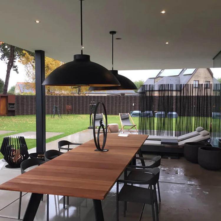 Lampă Pendant pentru Încălzitor de Terasă Dome Patio Heater - Alb/Negru, Heatsail - PARIS14A.RO