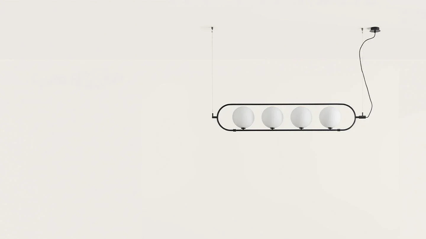 Lampa suspendata Abbacus / 4 becuri - Aromas del Campo - PARIS14A.RO