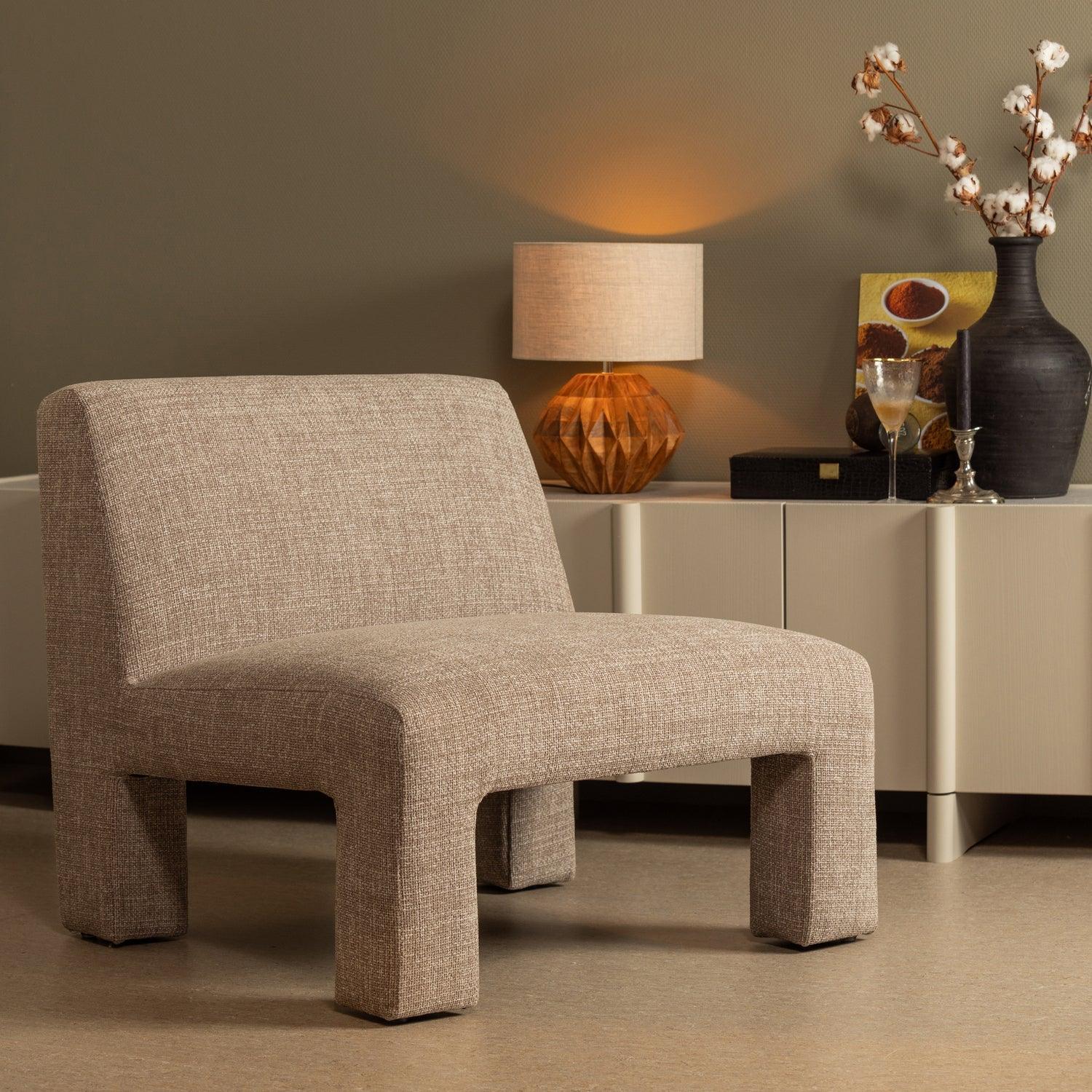 LAVID ARMCHAIR NATURAL - PARIS14A.RO