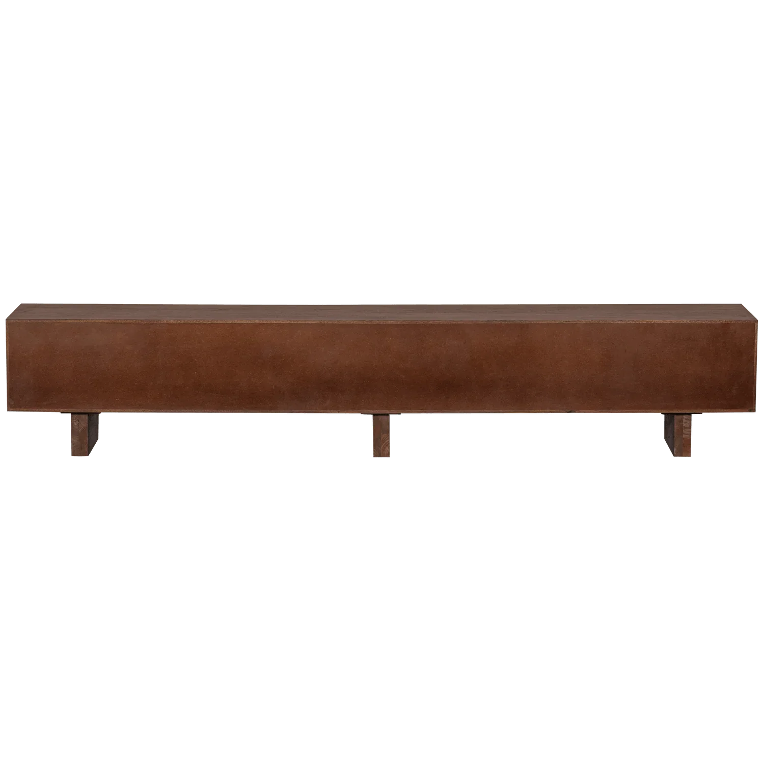 LAVISH TV UNIT WITH DESIGNED DOORS WOOD WARM BROWN - PARIS14A.RO
