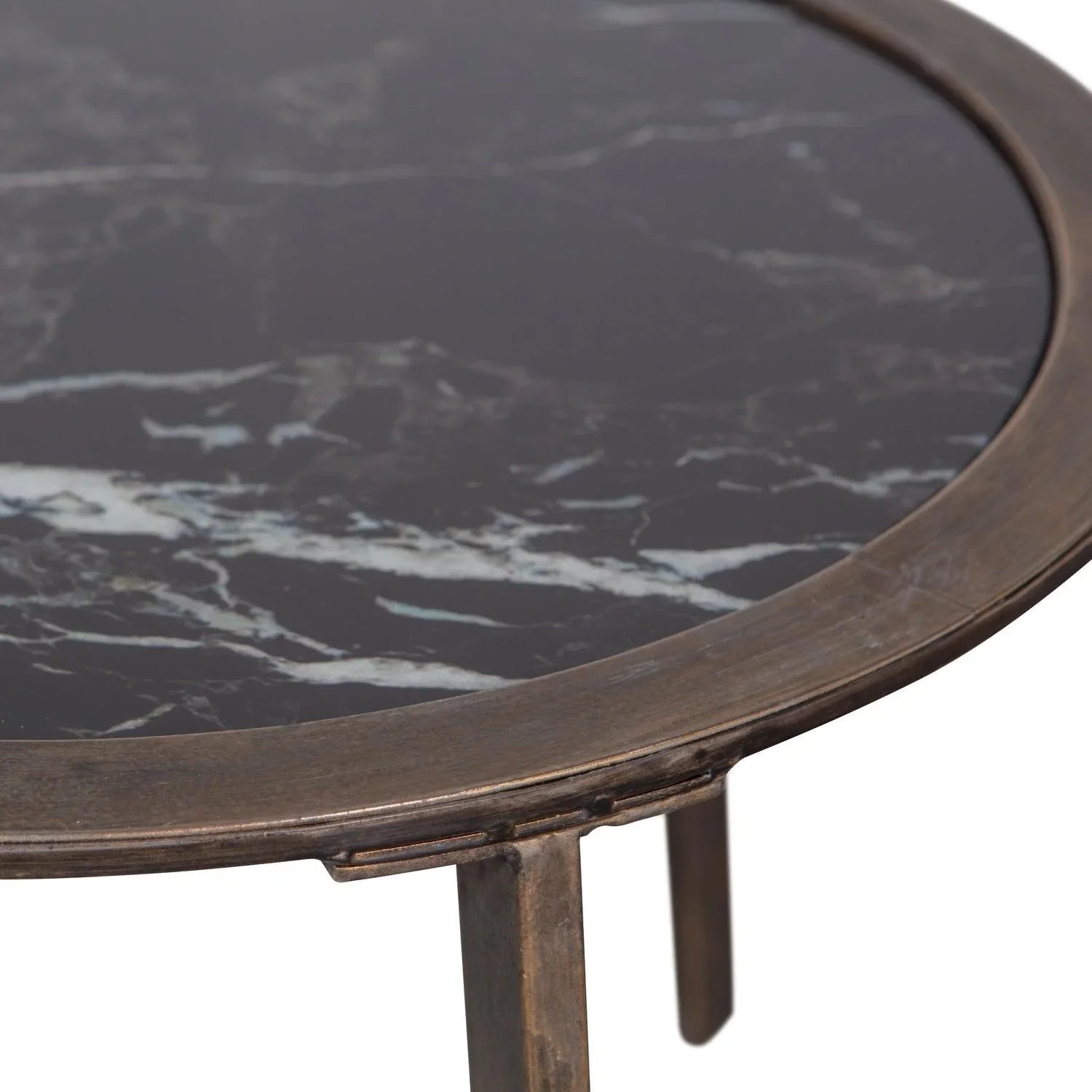 LAX COFFEE TABLE METAL/GLASS - PARIS14A.RO