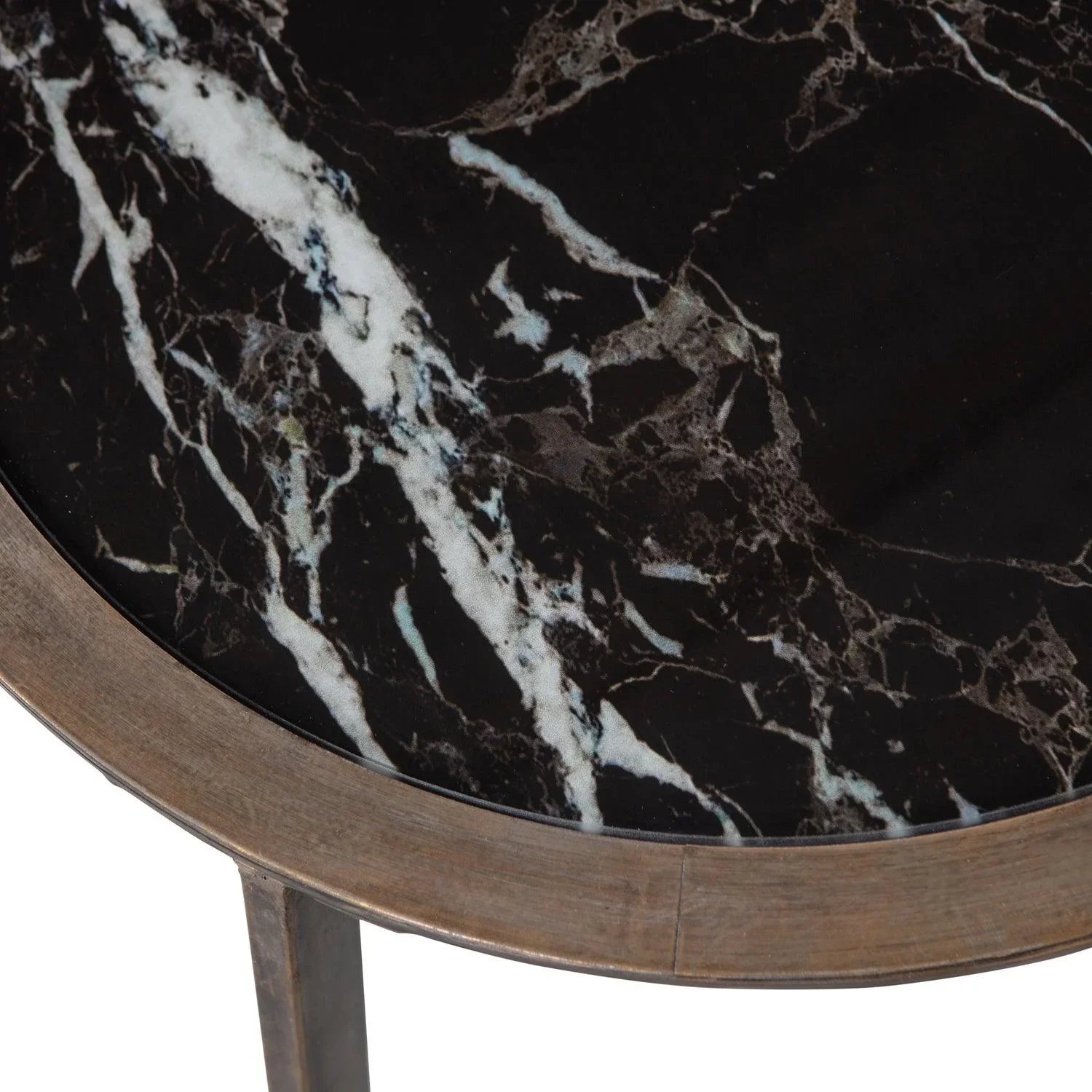 LAX COFFEE TABLE METAL/GLASS - PARIS14A.RO