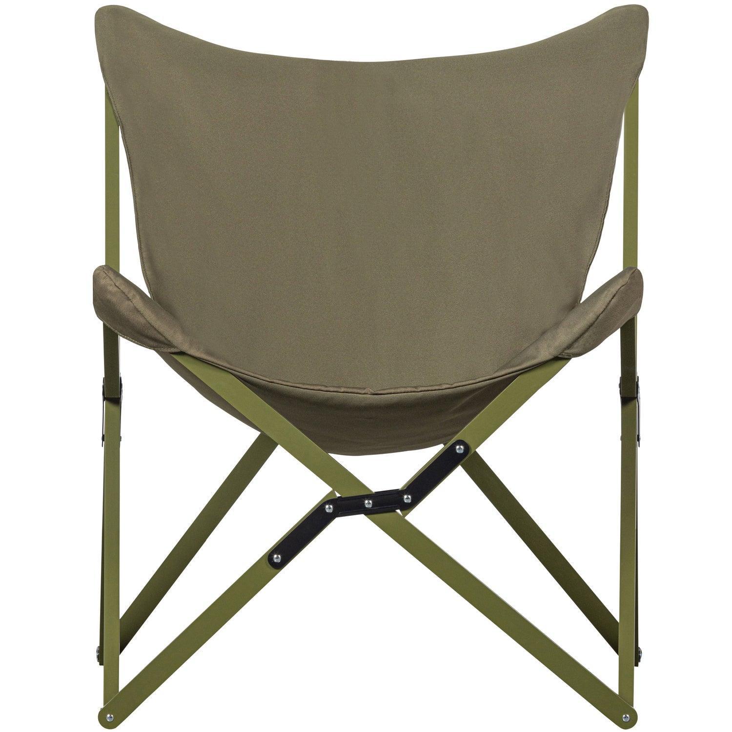 LAZY AFTERNOON FOLDING GARDEN CHAIR CAMOUFLAGE GREEN - PARIS14A.RO
