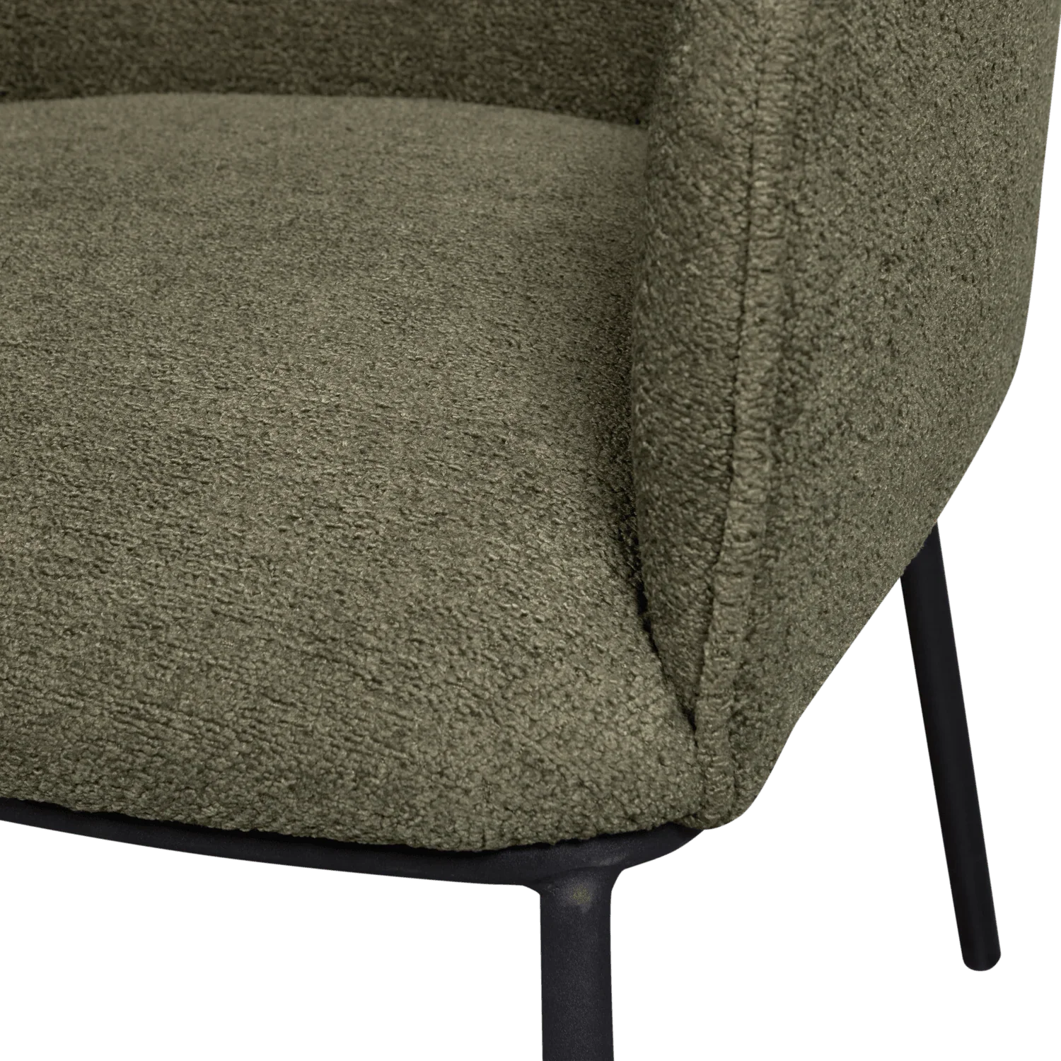 LEON DINING CHAIR FOREST GREEN - PARIS14A.RO