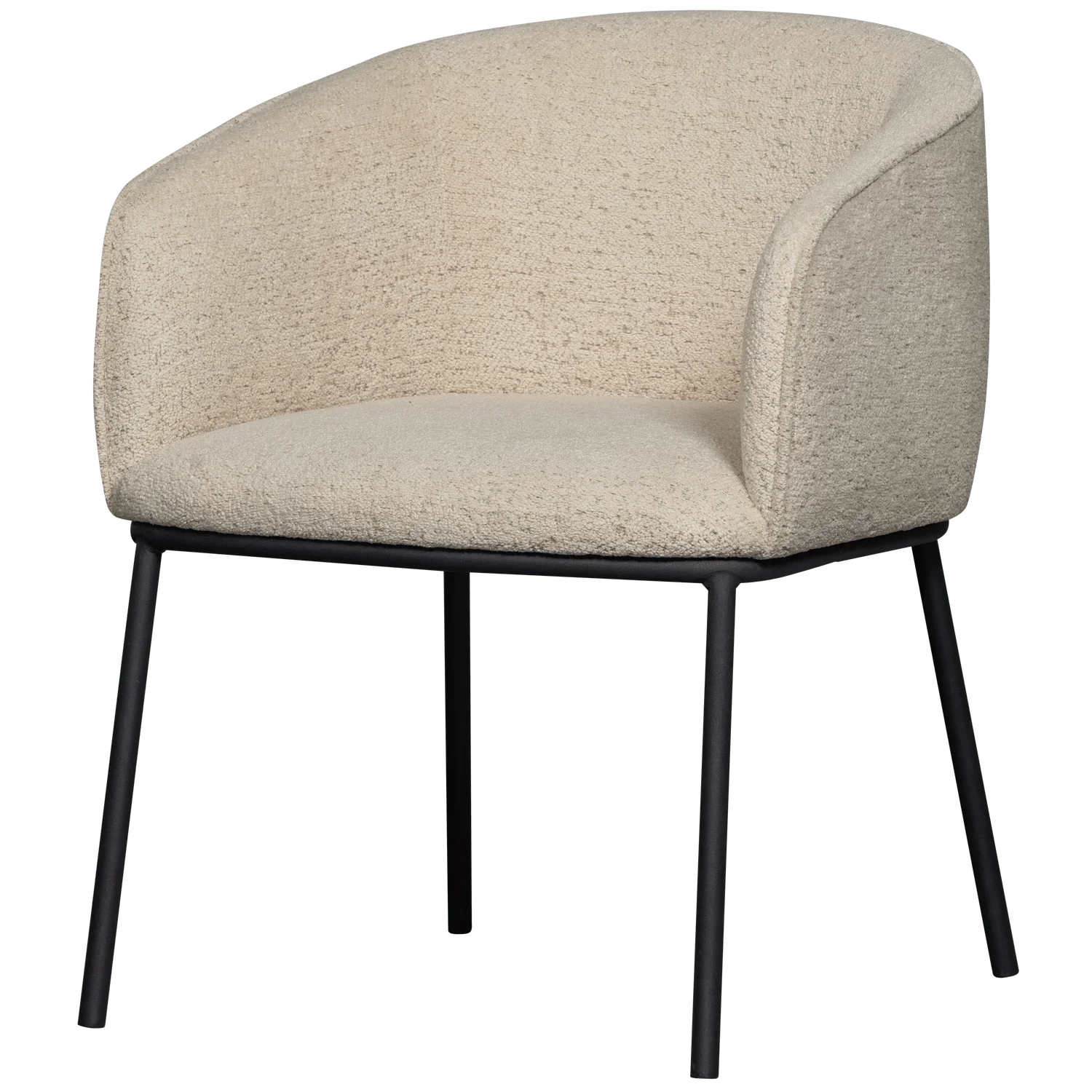 LEON DINING CHAIR NATURAL MELANGE - PARIS14A.RO