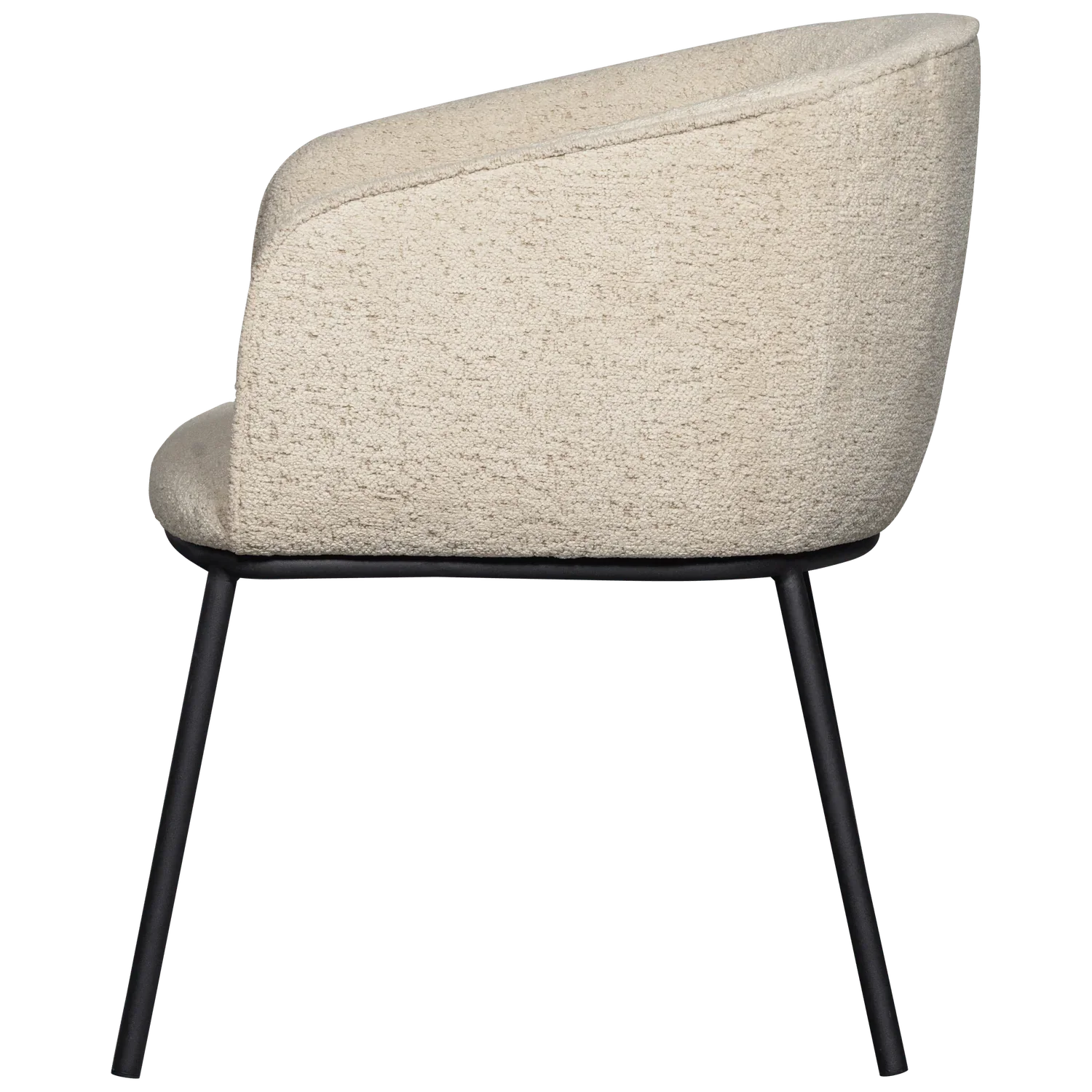 LEON DINING CHAIR NATURAL MELANGE - PARIS14A.RO