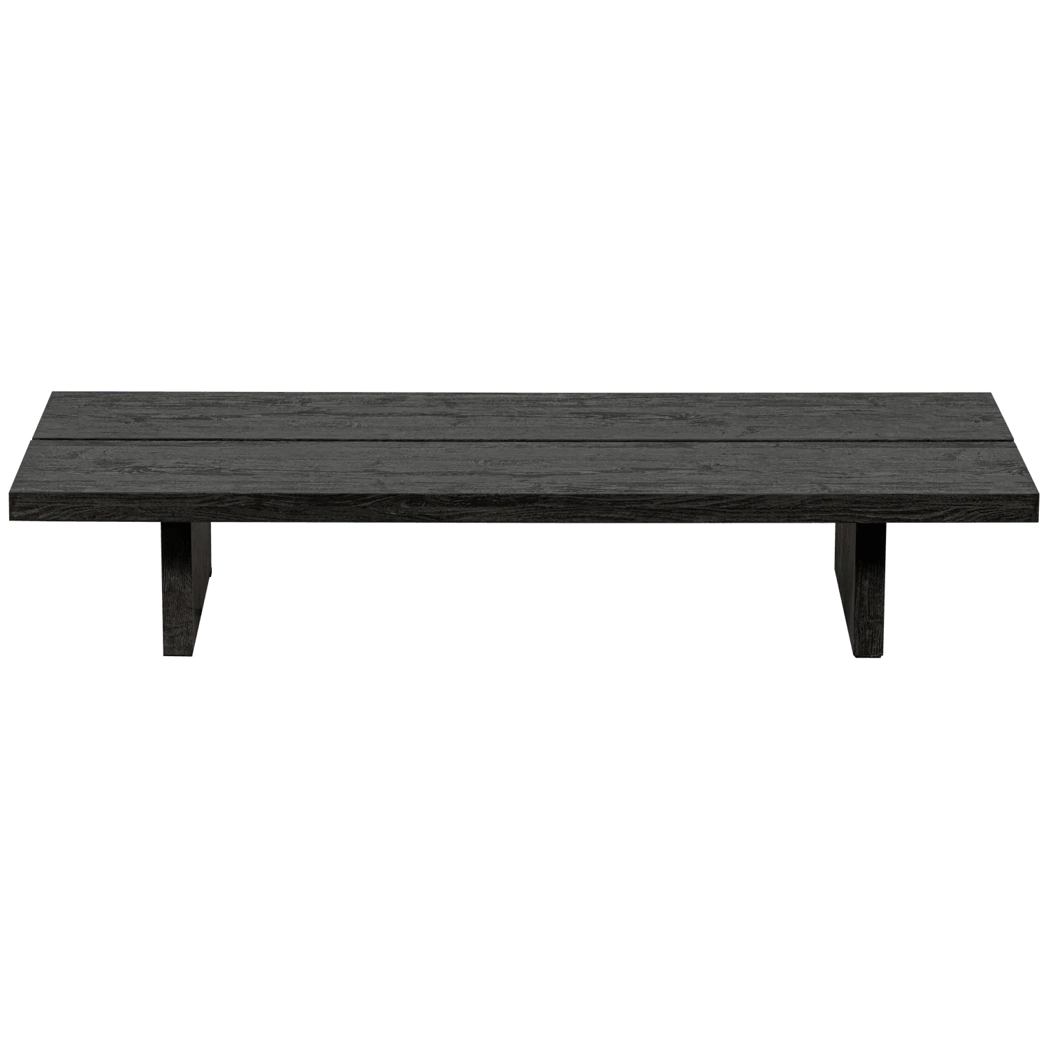 LION COFFEE TABLE MDF DARK BROWN 140x60CM - PARIS14A.RO