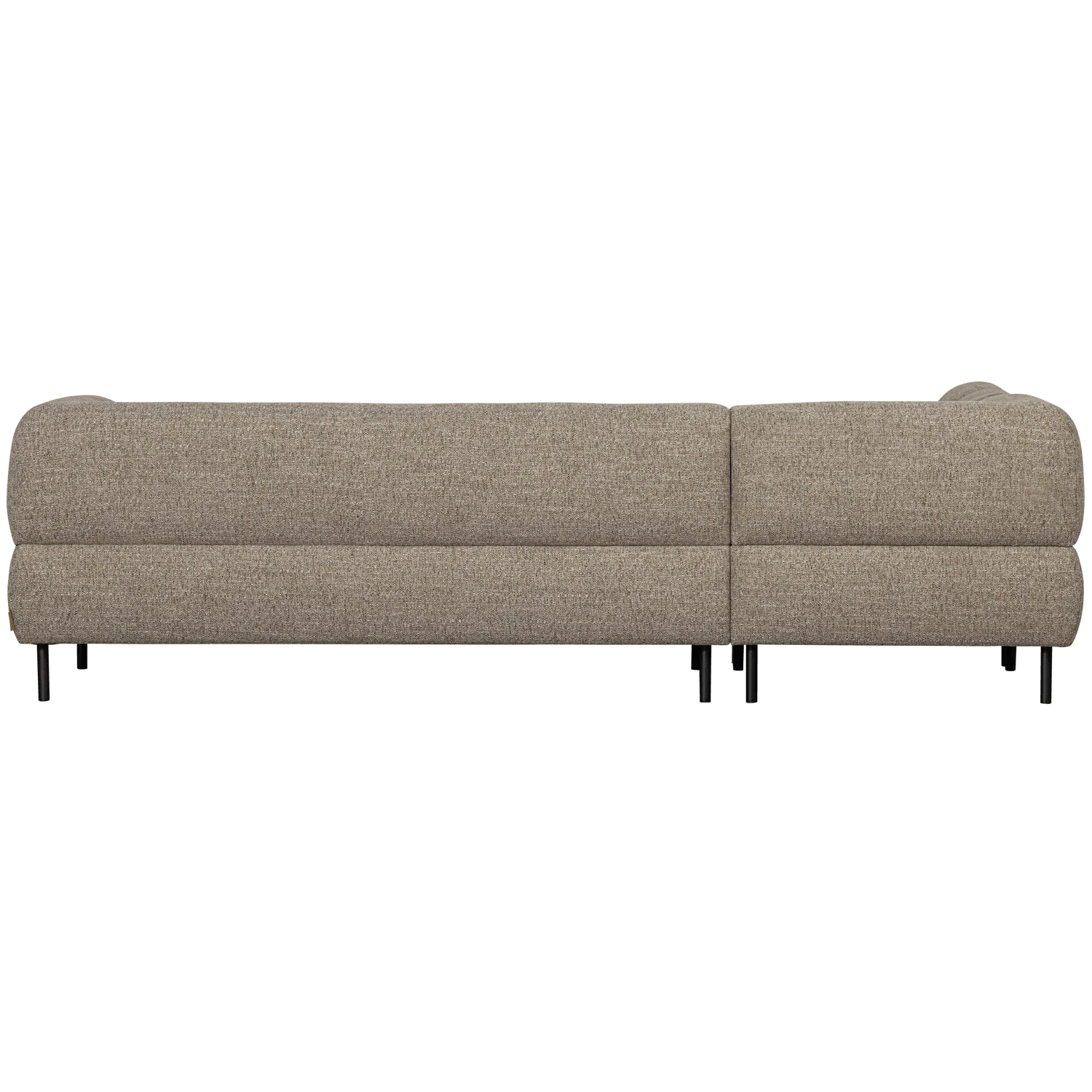 LLOYD CORNER SOFA LEFT COARSE WOVEN BROWN MELANGE - PARIS14A.RO