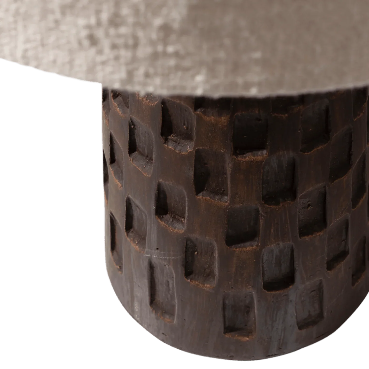 LOAF TABLE LAMP TERRACOTTA NATURAL - PARIS14A.RO