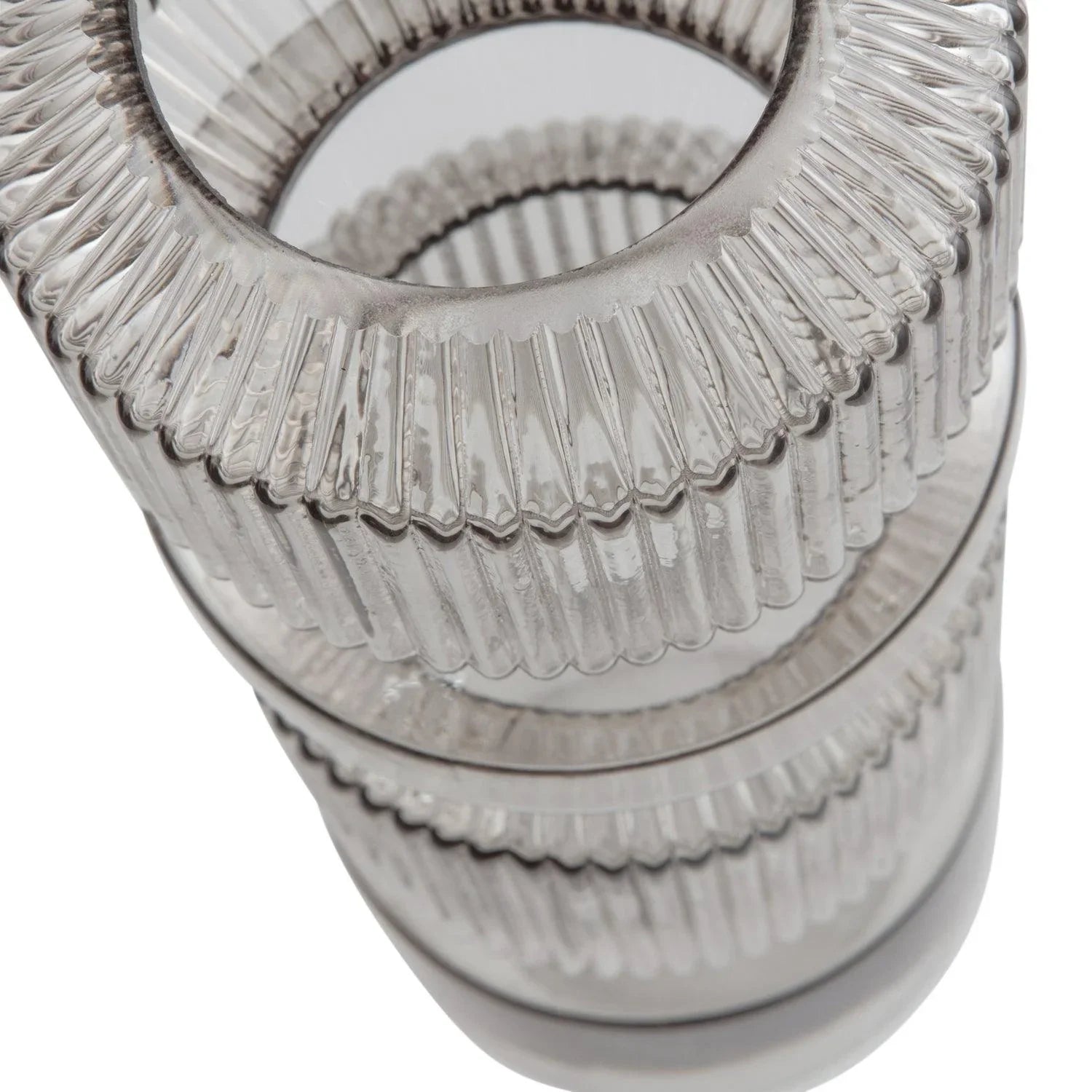 LYLE VASE GLASS LIGHT GREEN 35xØ13CM - PARIS14A.RO