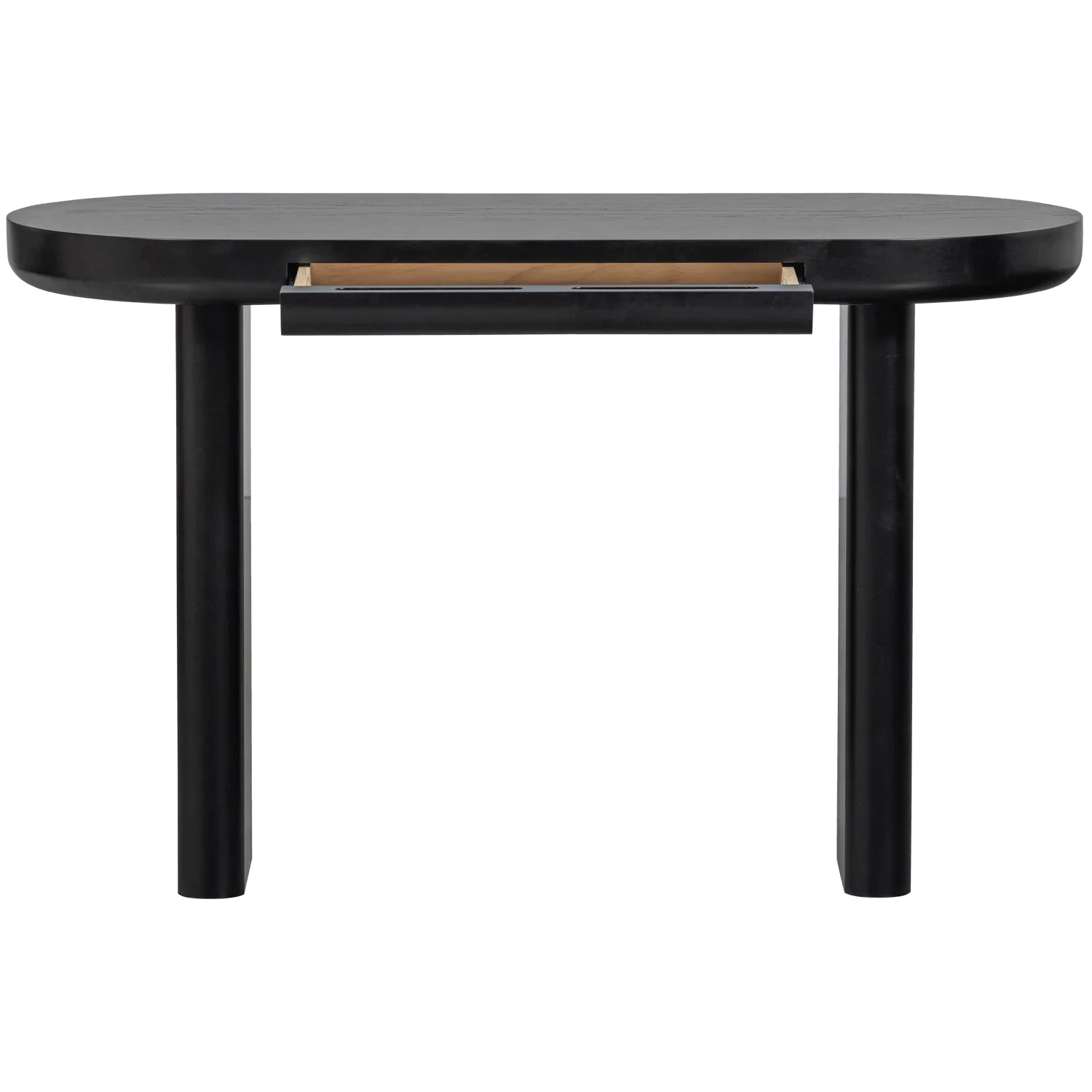 MAEL DESK/SIDETABLE VENEER BLACK - PARIS14A.RO