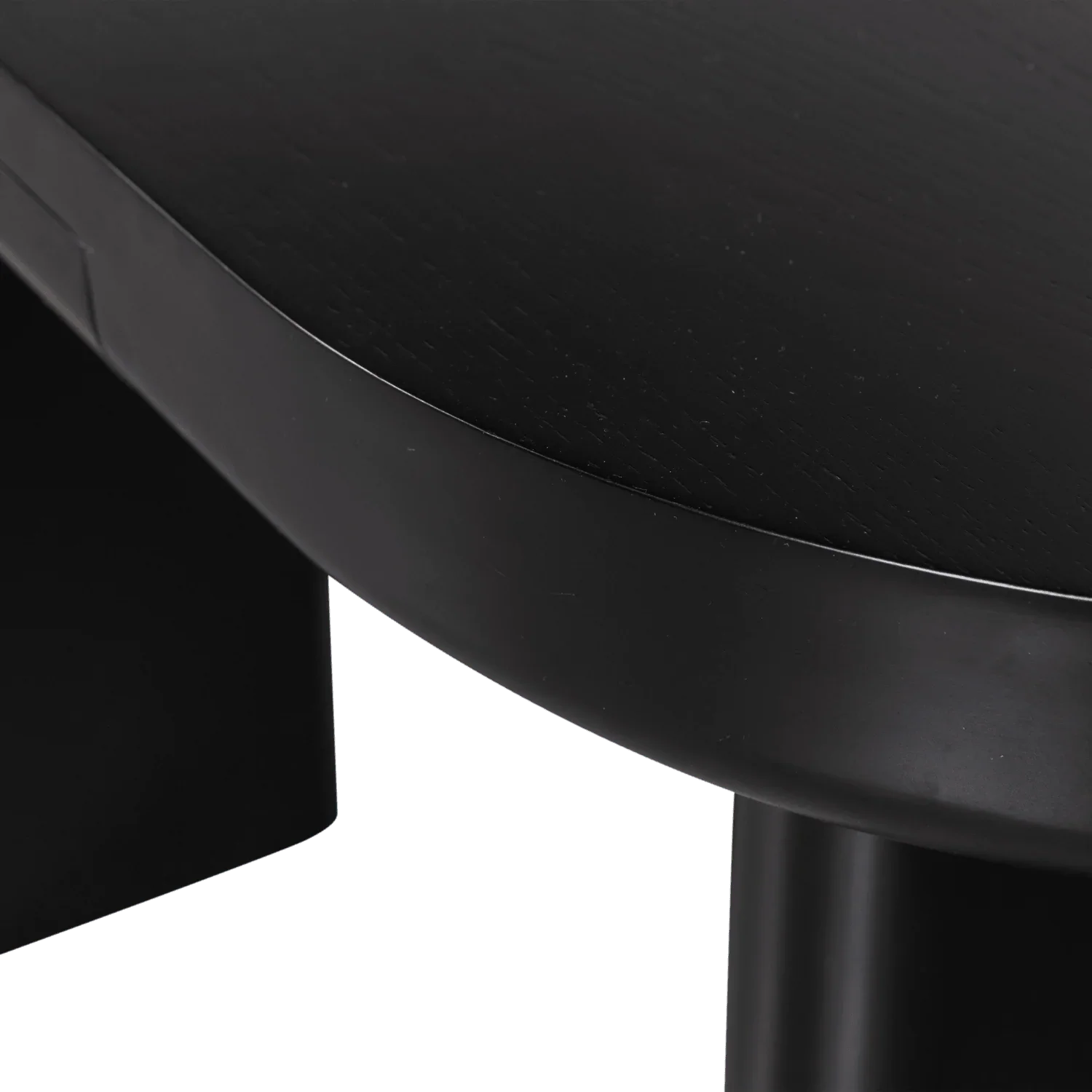 MAEL DESK/SIDETABLE VENEER BLACK - PARIS14A.RO