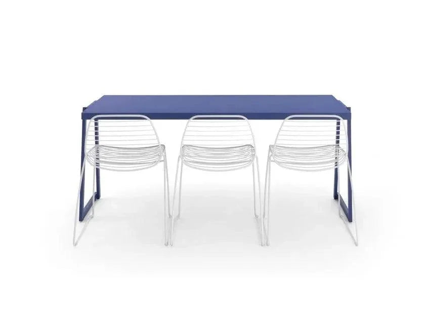 Masa din aluminiu pentru spatii publice 60 x 72.4 cm - URBANTIME by Diemmebi - PARIS14A.RO